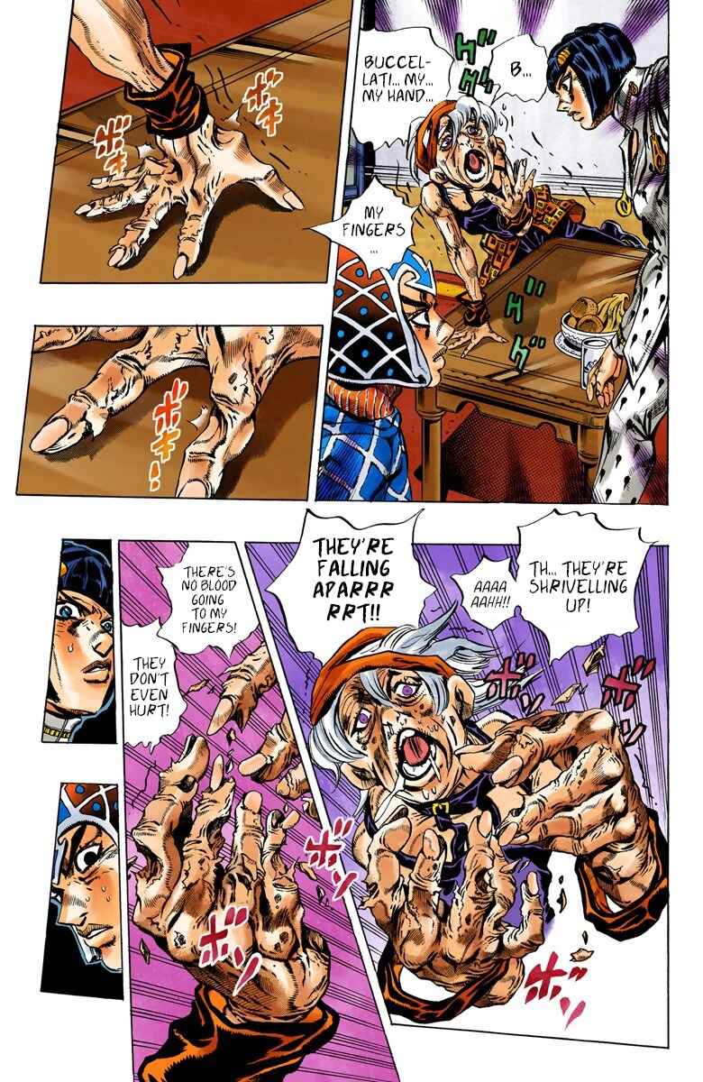 JoJo no Kimyou na Bouken: Part 5 - Ougon no Kaze Color-ban Chapter 50 - Page 7