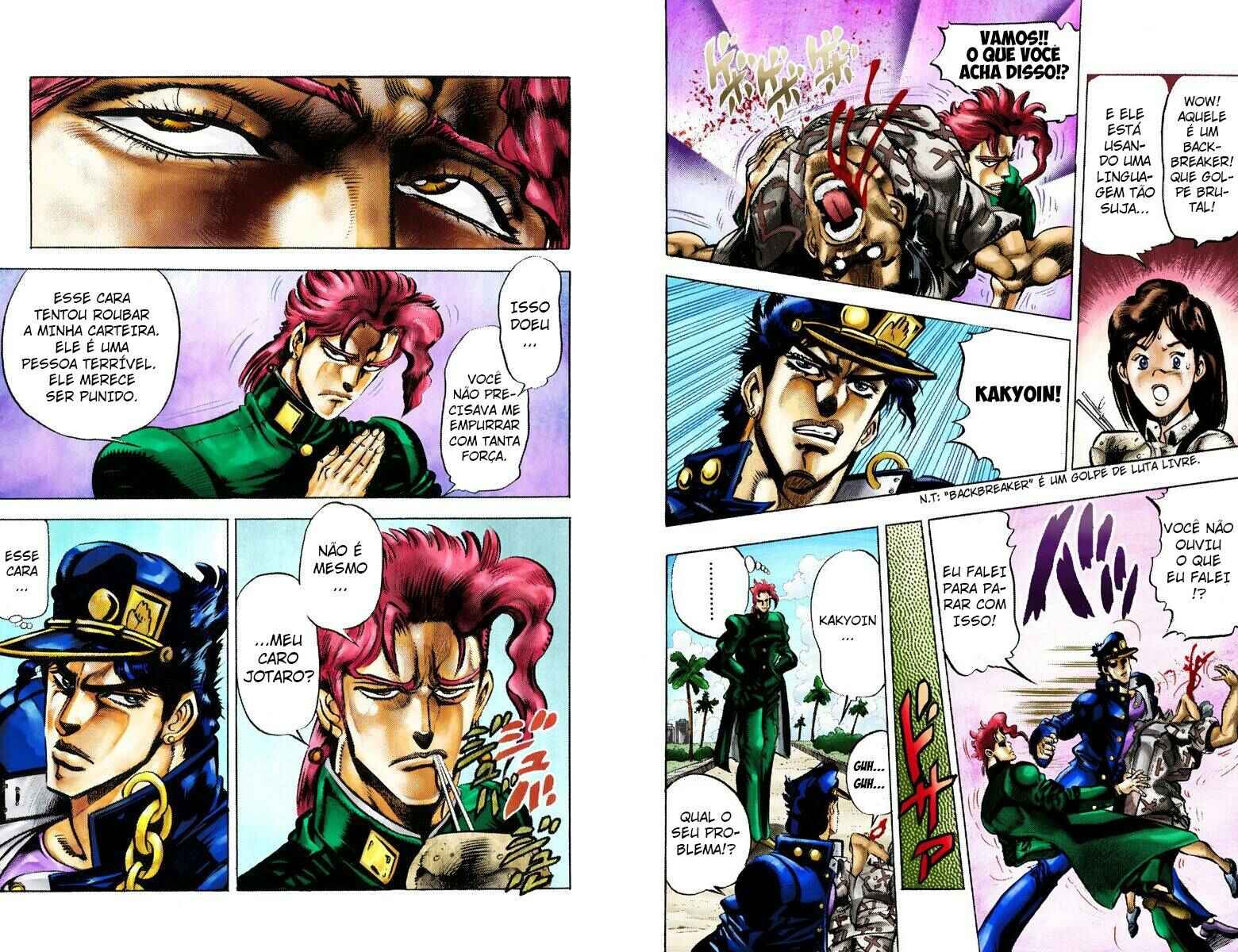 JoJo no Kimyou na Bouken: Part 3 - Stardust Crusaders Color-ban Chapter 23 - Page 9