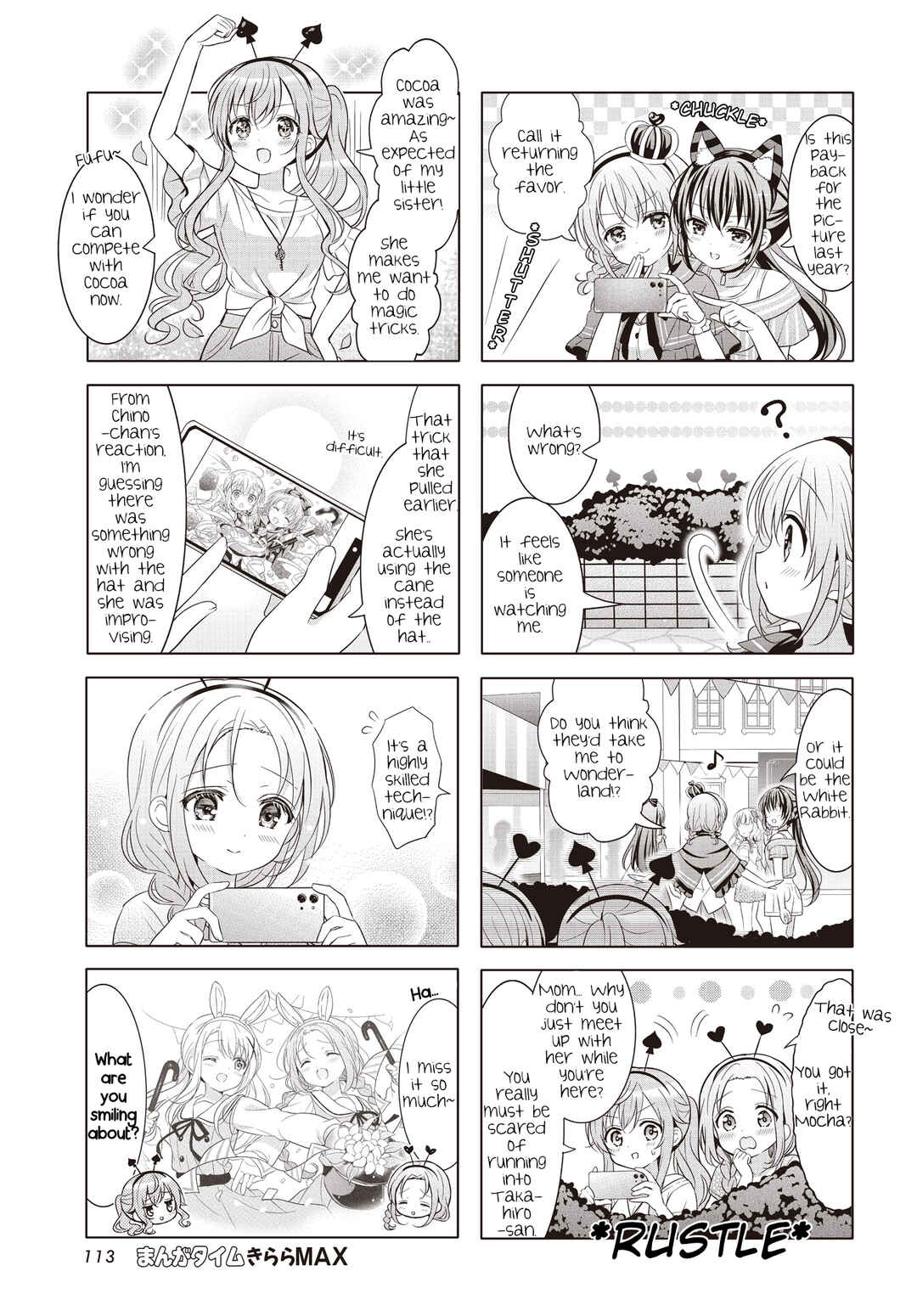 Gochuumon wa Usagi desu ka? Chapter 155 - Page 9