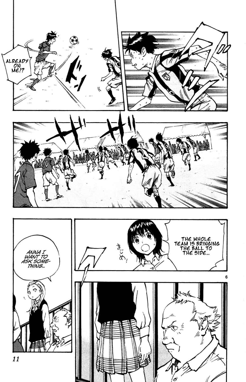 BE BLUES ~Ao ni Nare~ Chapter 38 - Page 11
