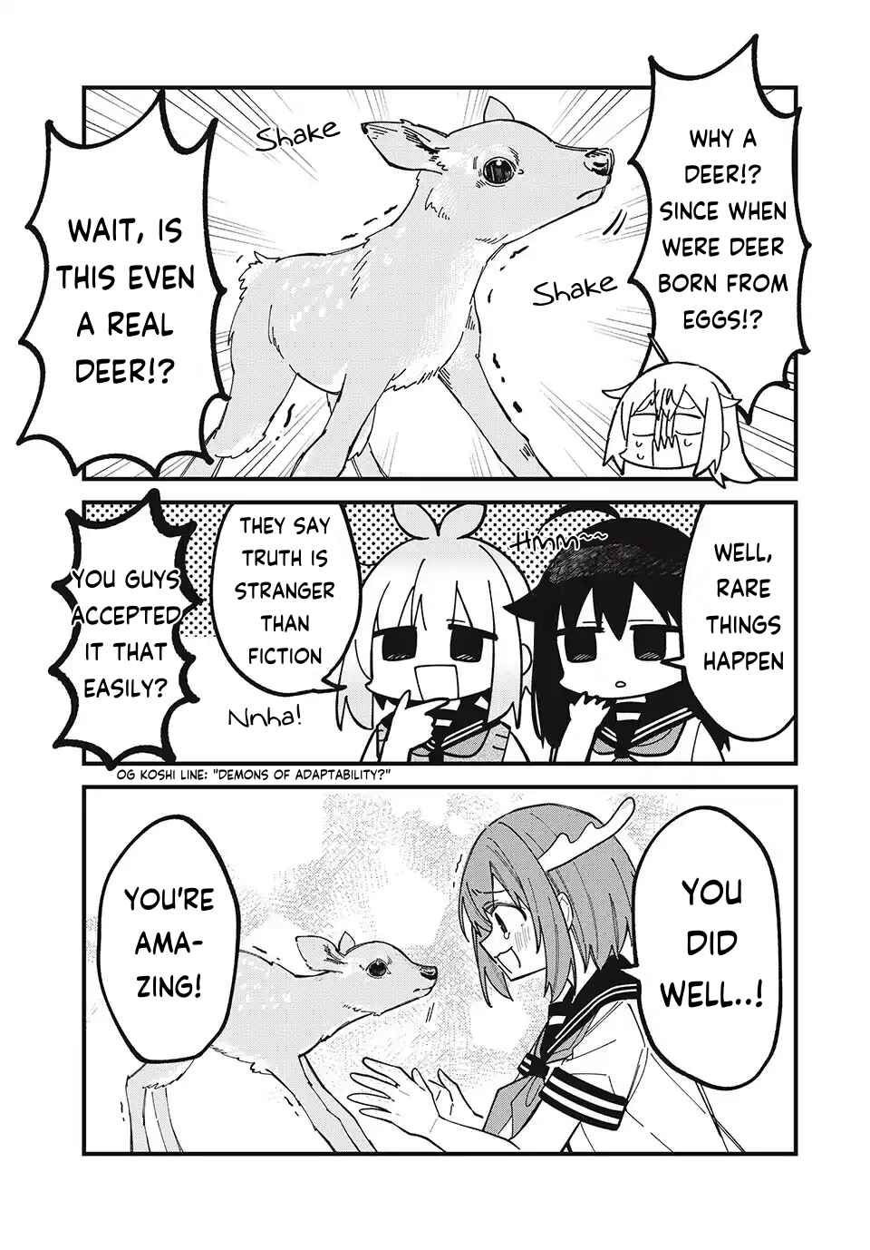 Shikanoko Nokonoko Koshitantan Chapter 45 - Page 17