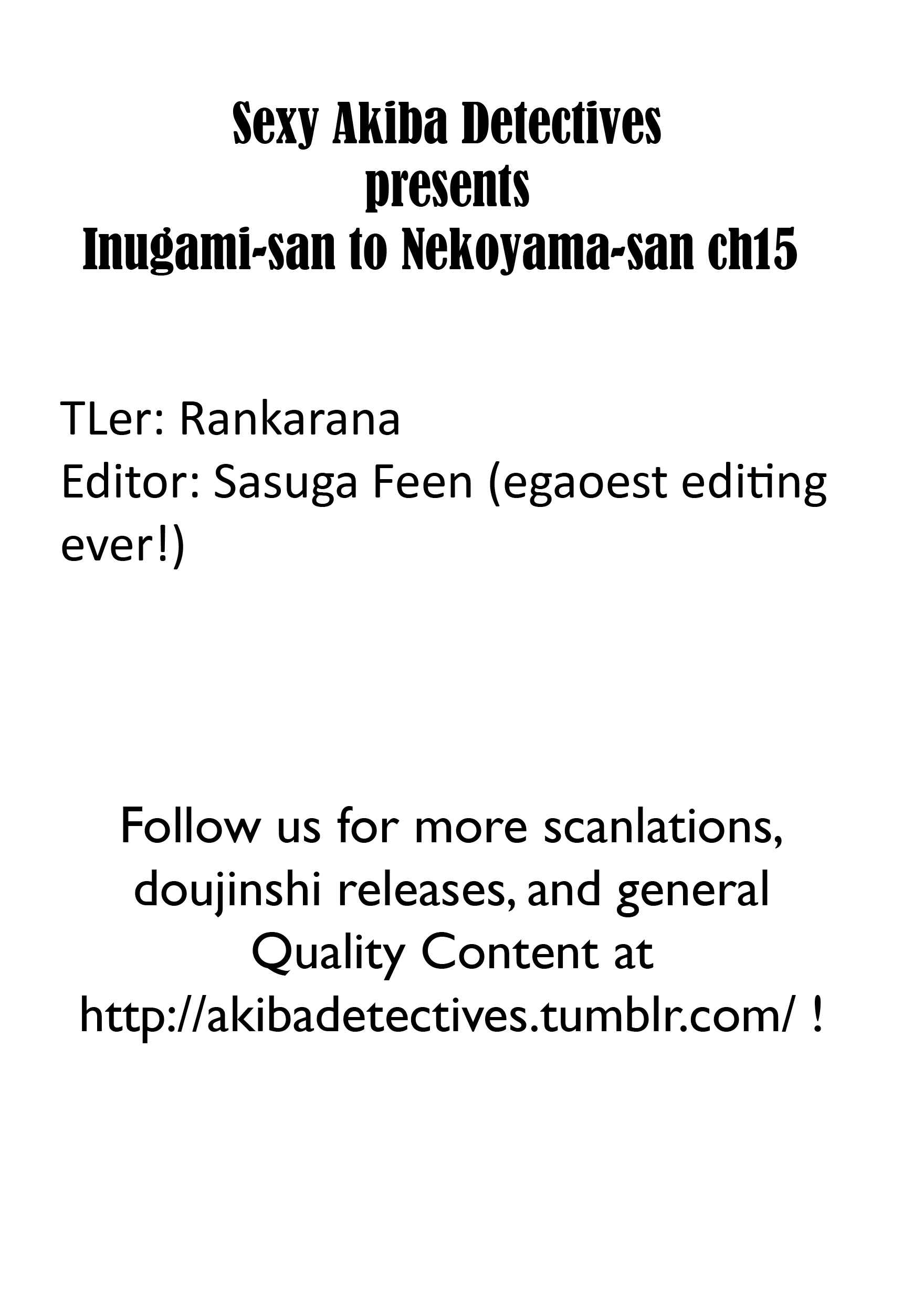 Inugami-san to Nekoyama-san Chapter 15 - Page 9