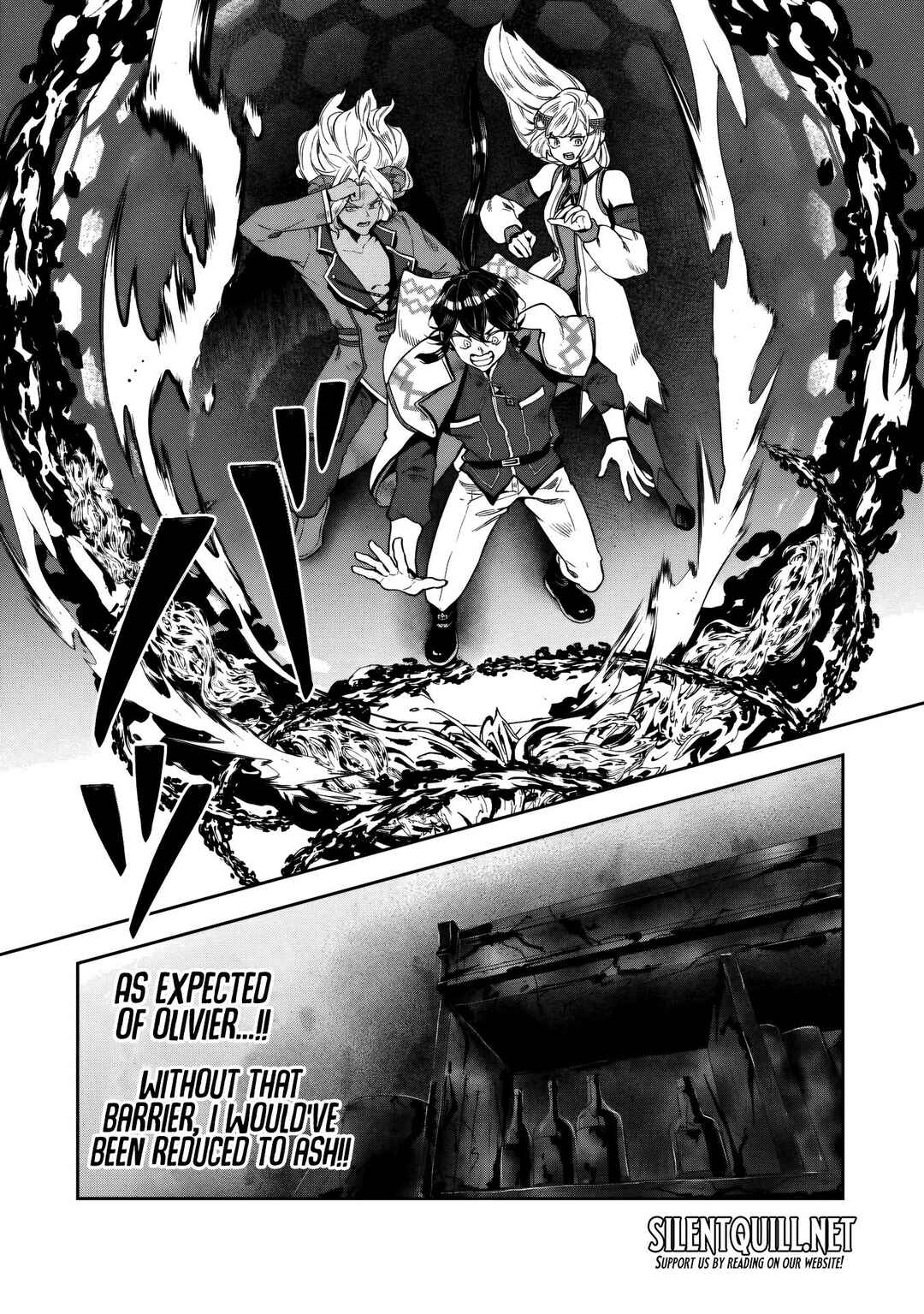 Kuni ni Saikyou no Barrier wo Hattara Heiwa ni Narisugite Tsuihousaremashita ~Ore no Mahou ga Yabasugite, Bijo to Mazoku ni Kakomarerun da ga!?~ Chapter 14 - Page 11