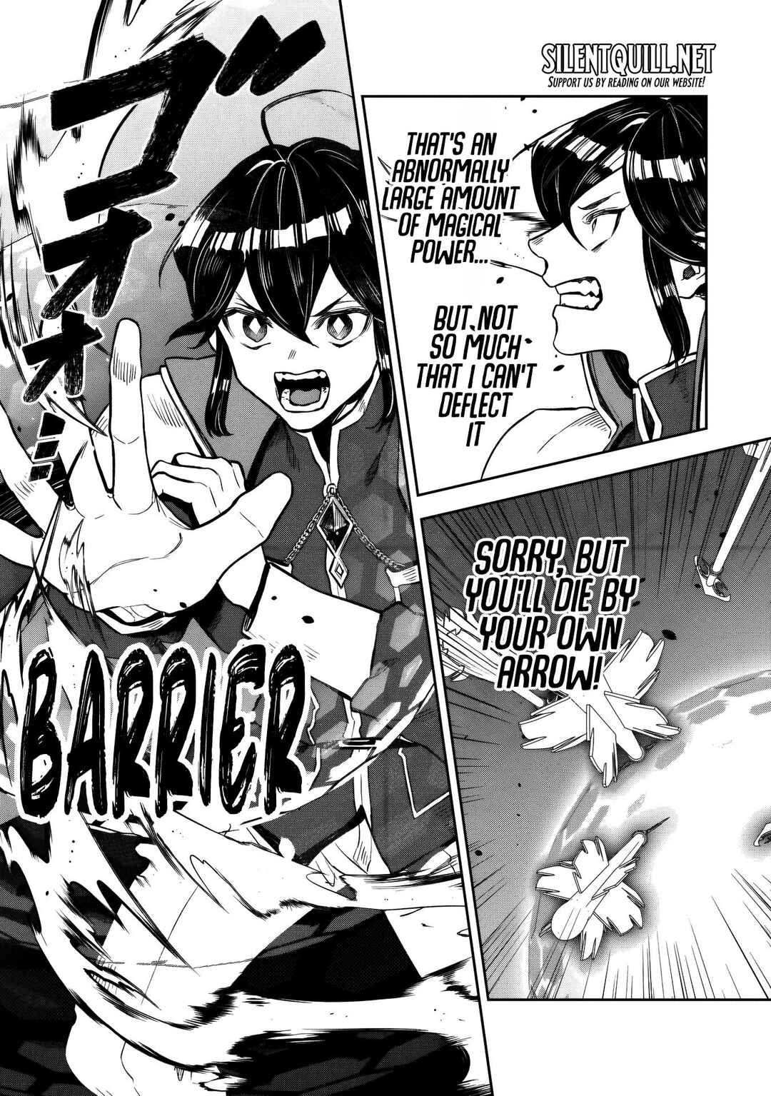 Kuni ni Saikyou no Barrier wo Hattara Heiwa ni Narisugite Tsuihousaremashita ~Ore no Mahou ga Yabasugite, Bijo to Mazoku ni Kakomarerun da ga!?~ Chapter 14 - Page 20