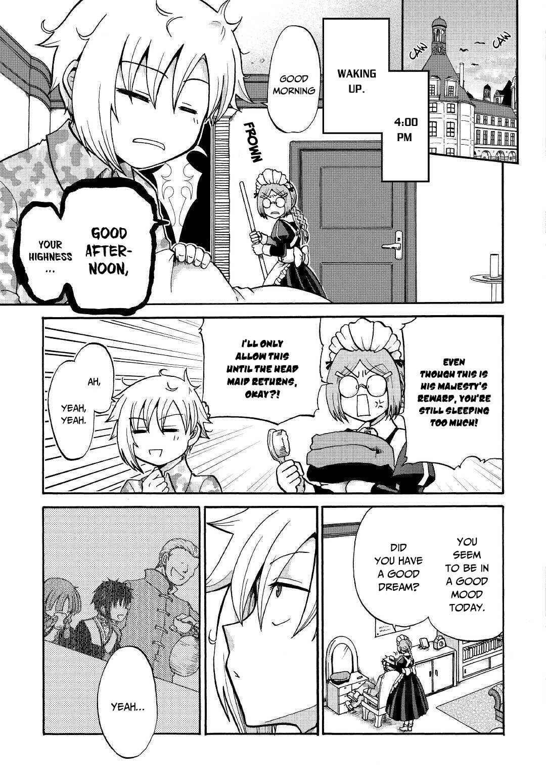 Zense wa Kentei. Konjou Kuzu Ouji Chapter 9 - Page 4