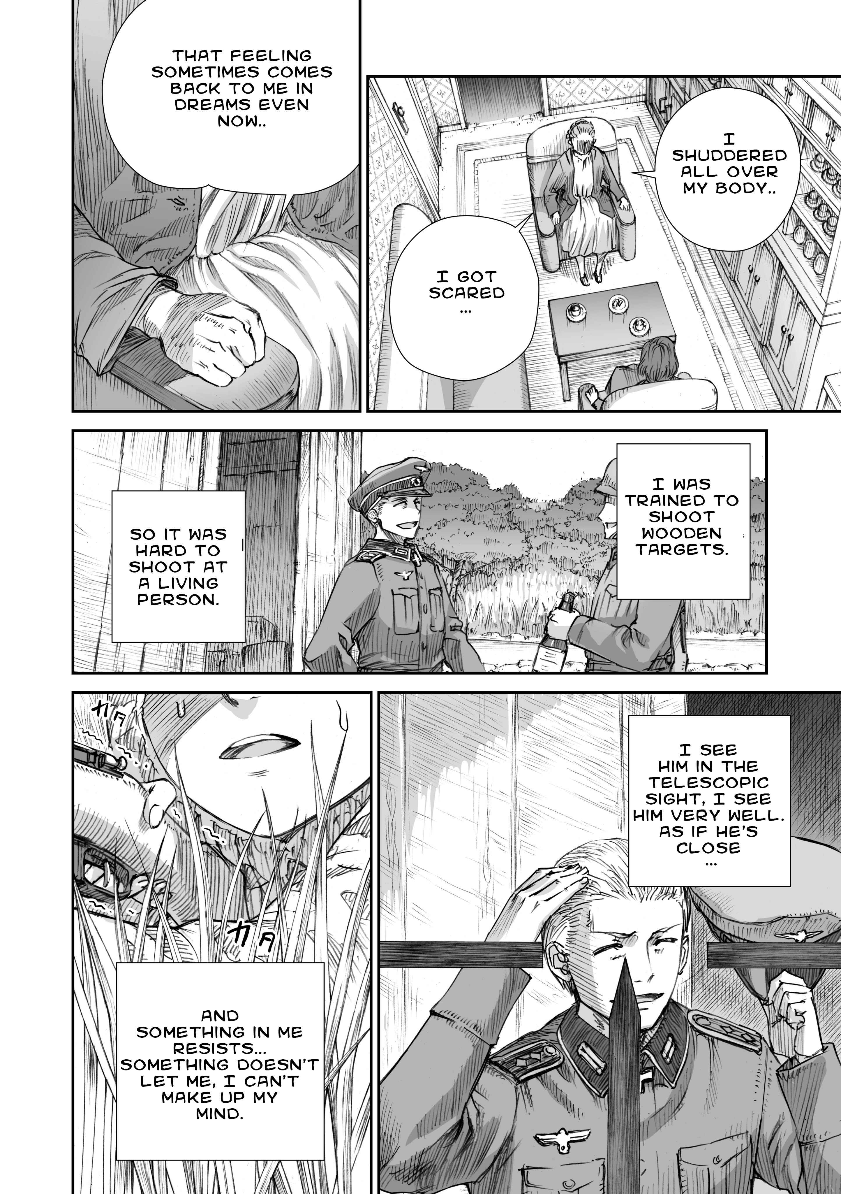 Sensou wa Onna no Kao wo Shiteinai Chapter 9.2 - Page 16