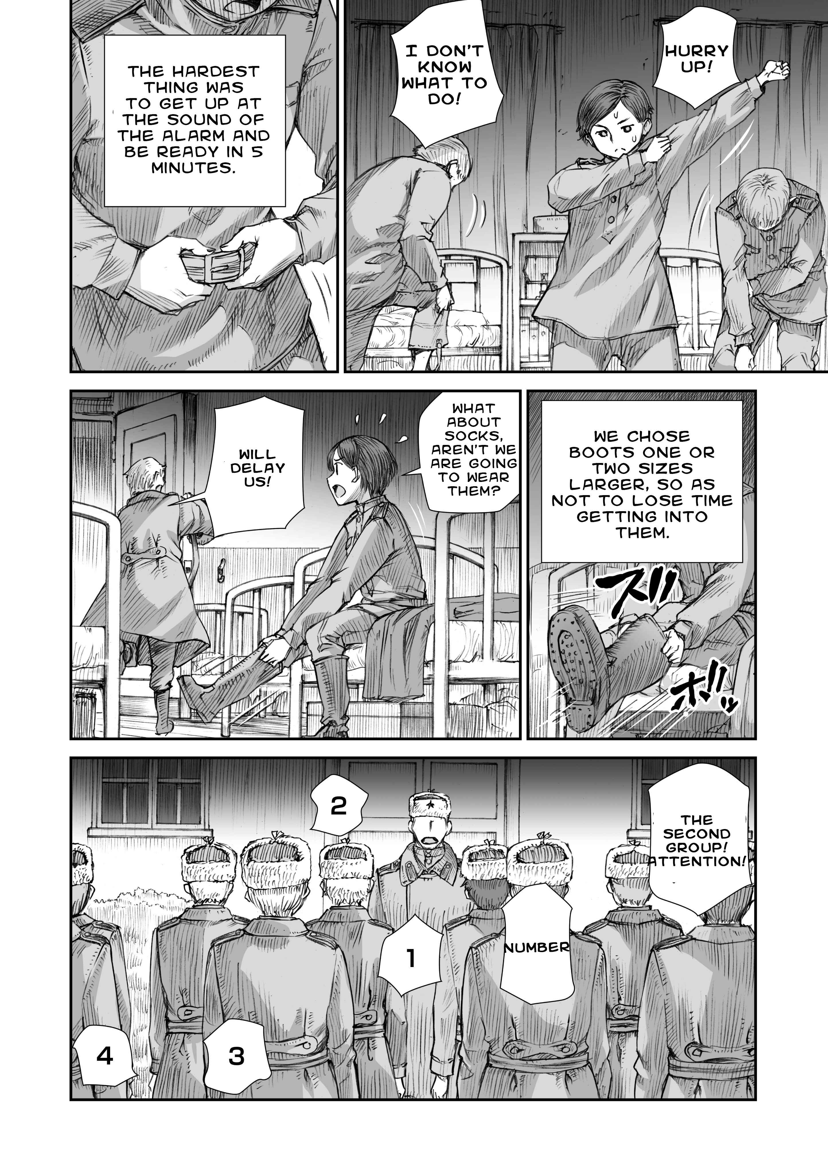 Sensou wa Onna no Kao wo Shiteinai Chapter 9.2 - Page 2
