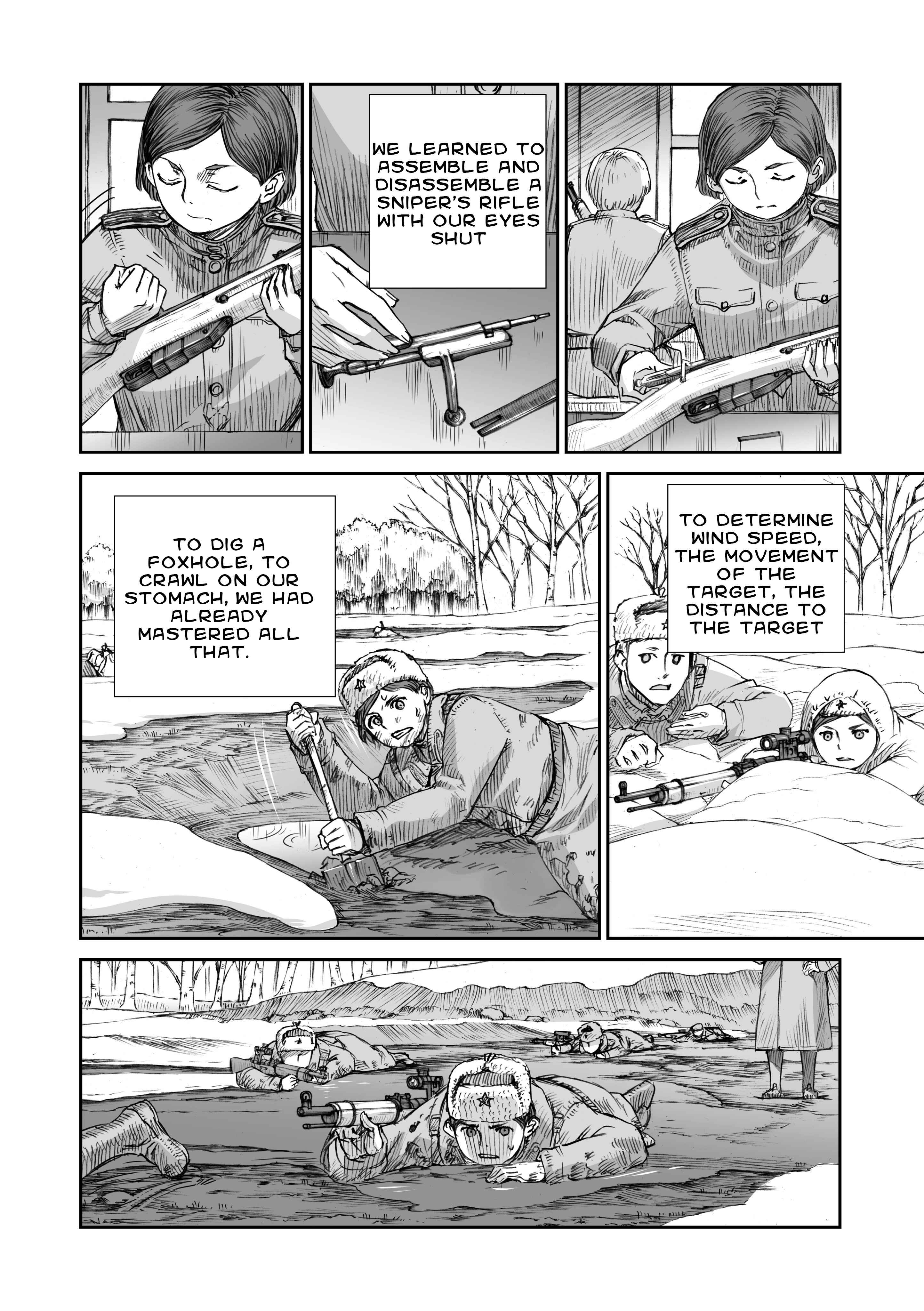 Sensou wa Onna no Kao wo Shiteinai Chapter 9.2 - Page 6
