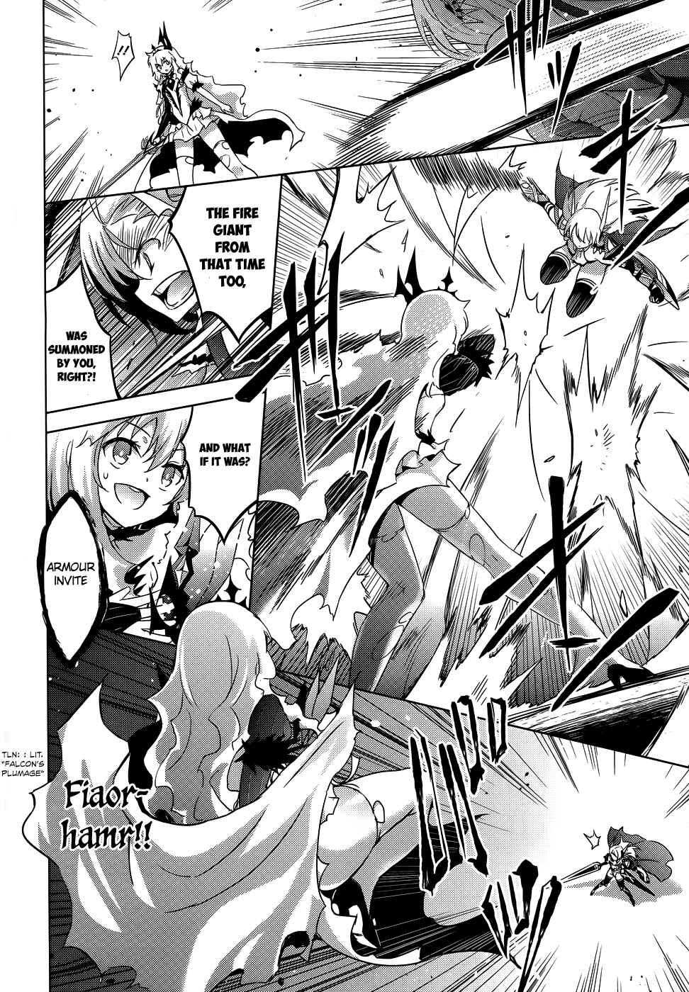 Magika no Kenshi to Shoukan Maou Chapter 24 - Page 18