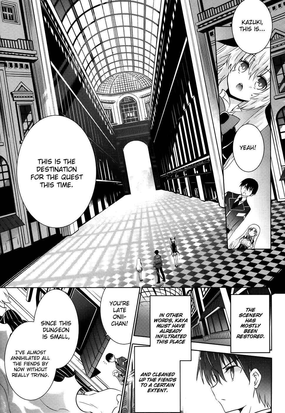 Magika no Kenshi to Shoukan Maou Chapter 24 - Page 9