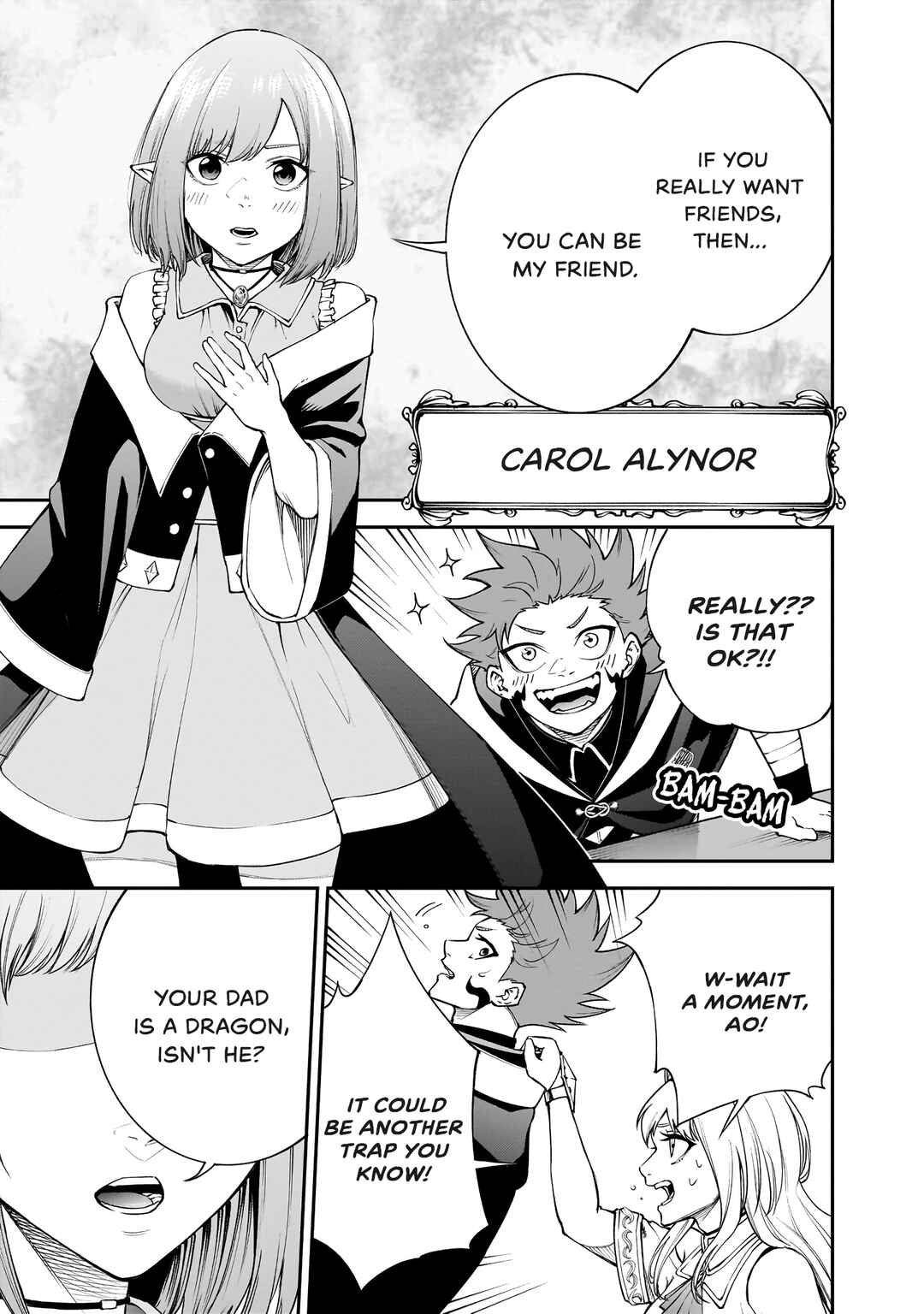 Maryoku Zetsumu no Ryuuken Tsukai ~Maryoku Zero no Ryuuou no Musuko, Bocchi Yueni, Tomodachi wo Tsukuru Tameni Madou Gakuen de Musou Suru~ Chapter 3 - Page 5