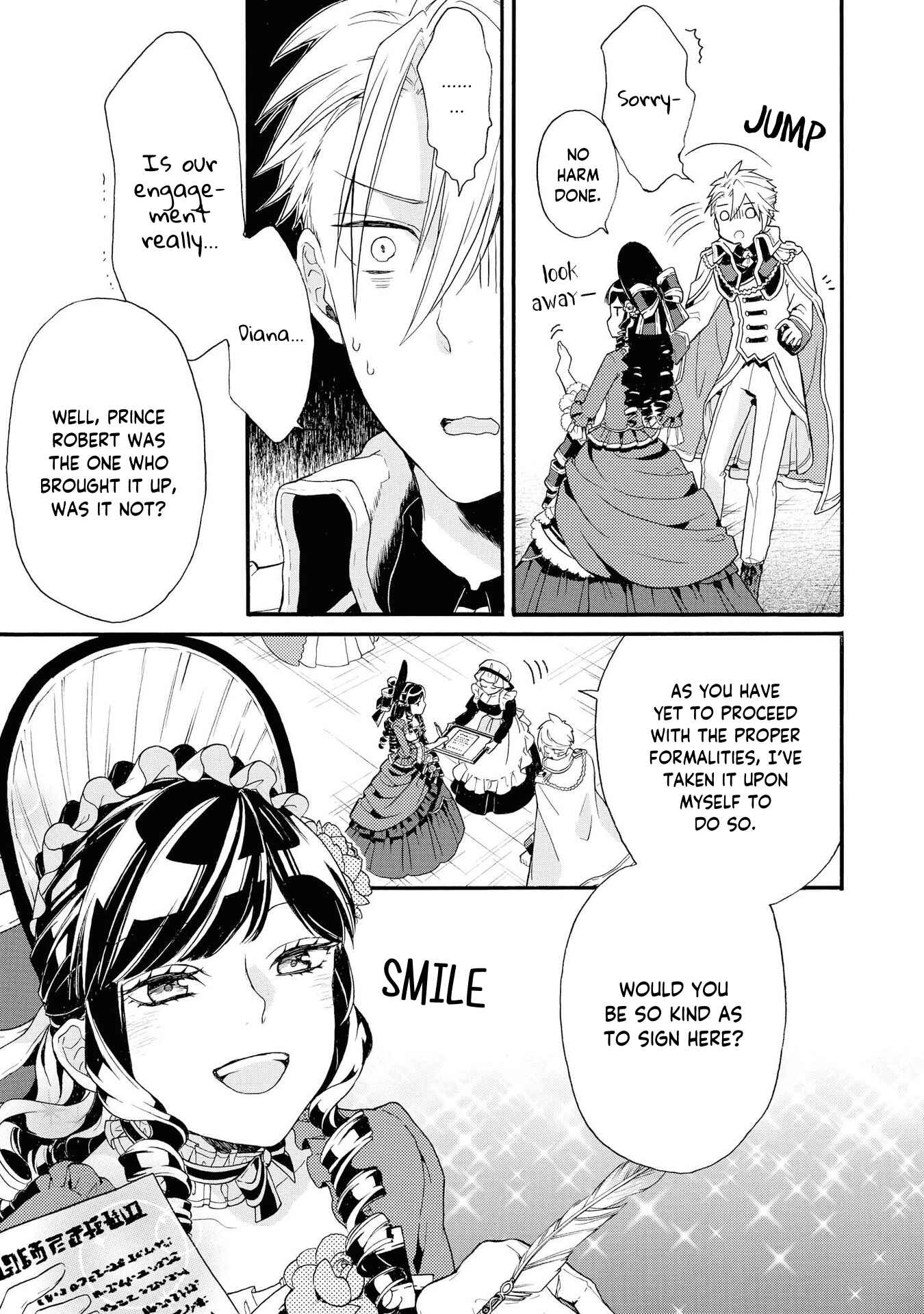 Kon'yaku Haki o Mochikakerarete Juusuunen, Soko made Iu nara Haki Shimashou! Chapter 1 - Page 22