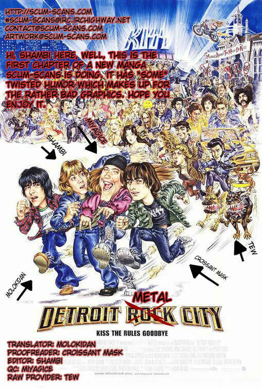 Detroit Metal City Chapter 1 - Page 1