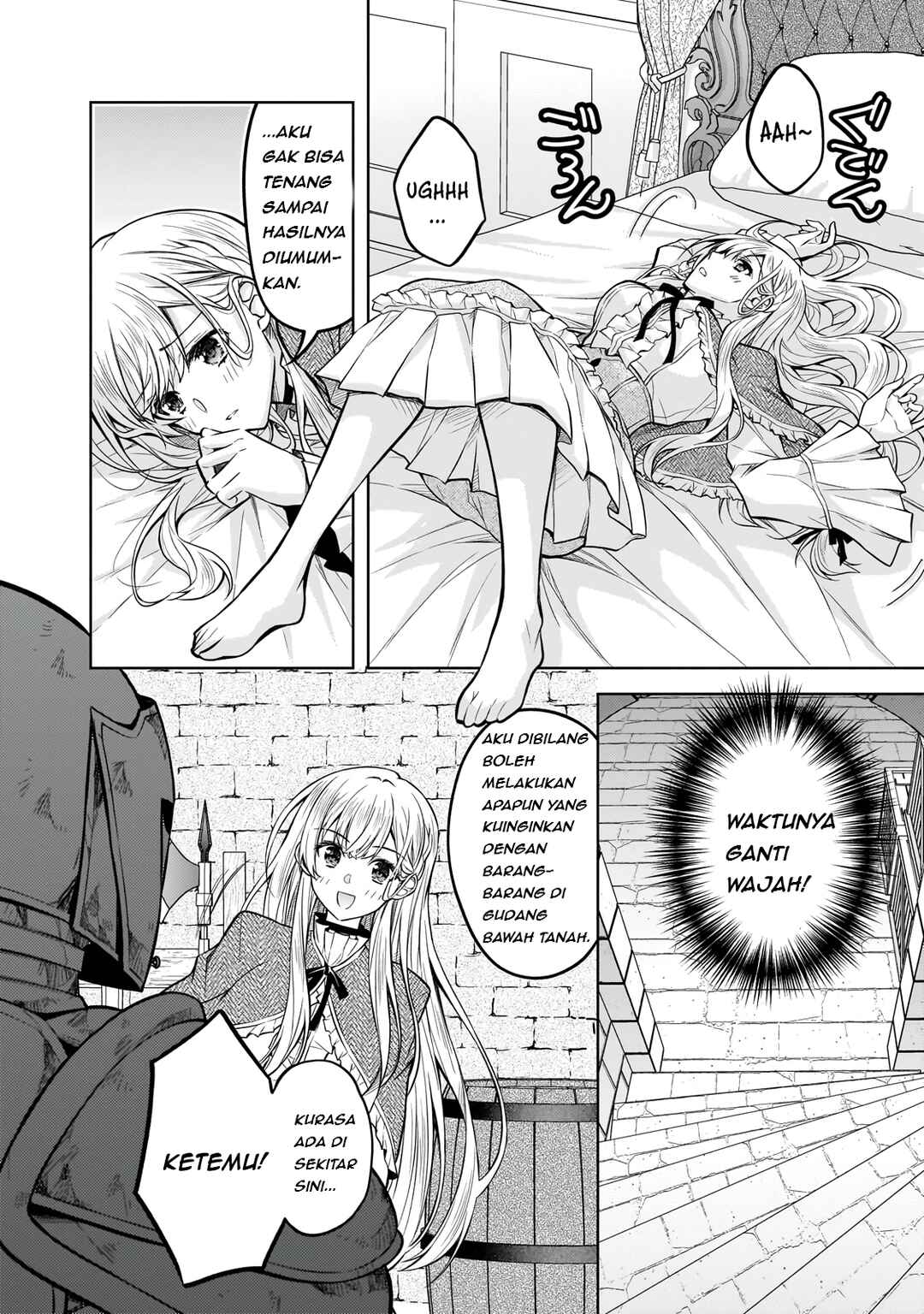 Danzai Sareta Tensei Seijo wa, Akuyaku Reijou no Michi wo Iku! Chapter 2 - Page 16