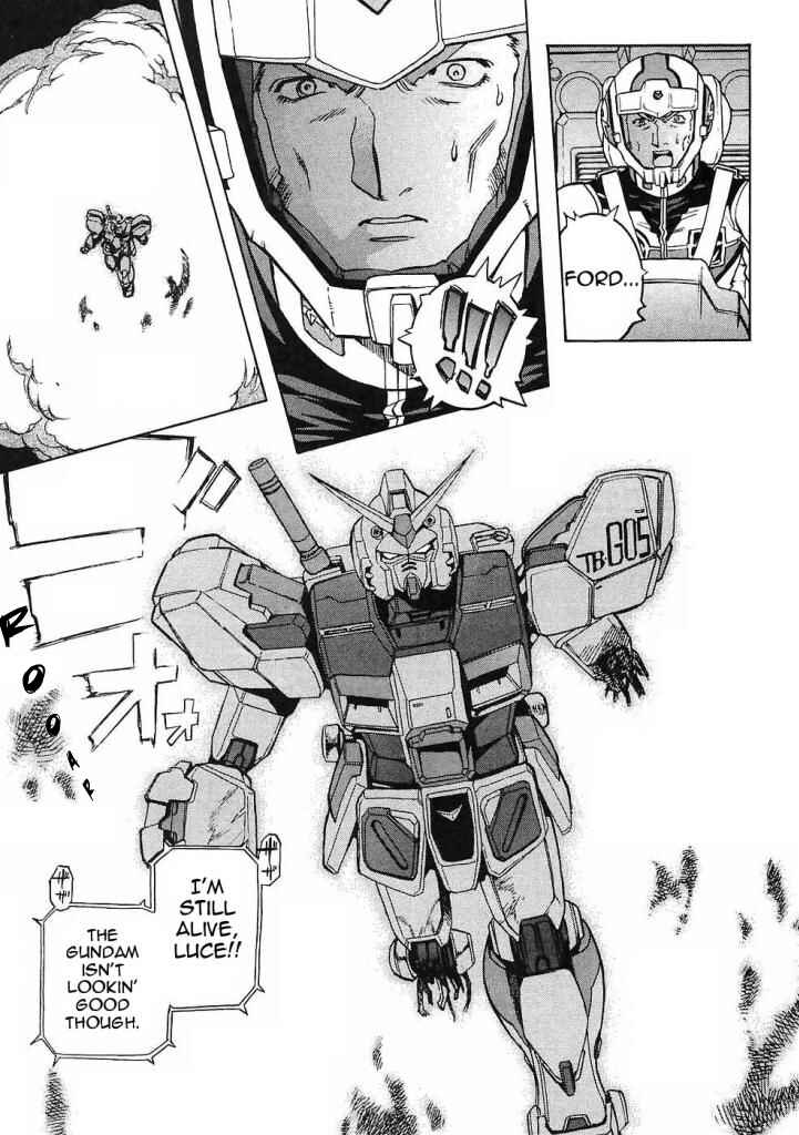 Mobile Suit Gundam Gaiden REBELLION: Space, at the End of a Flash... Chapter 11 - Page 24