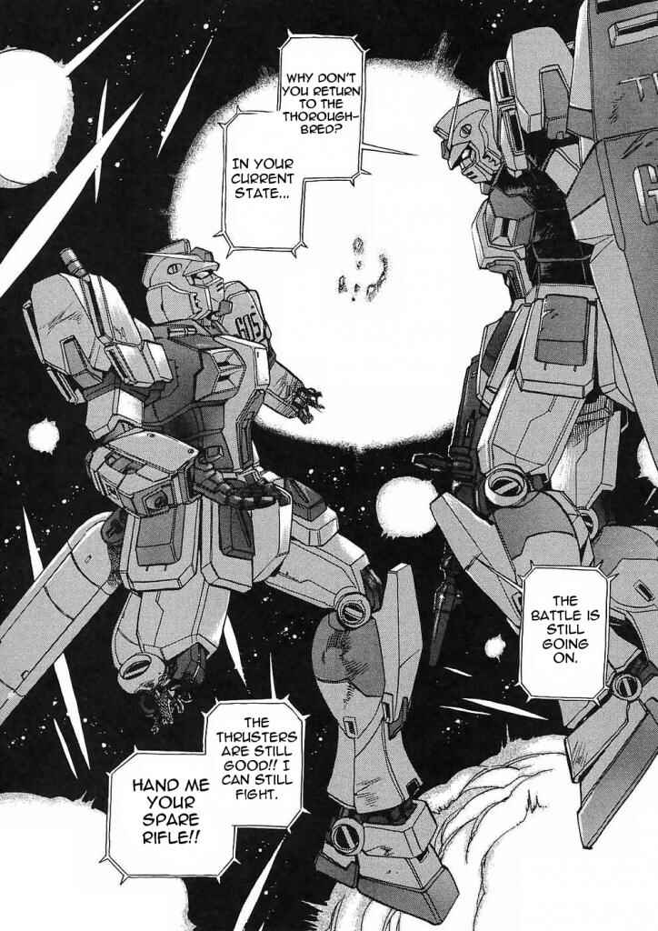 Mobile Suit Gundam Gaiden REBELLION: Space, at the End of a Flash... Chapter 11 - Page 25