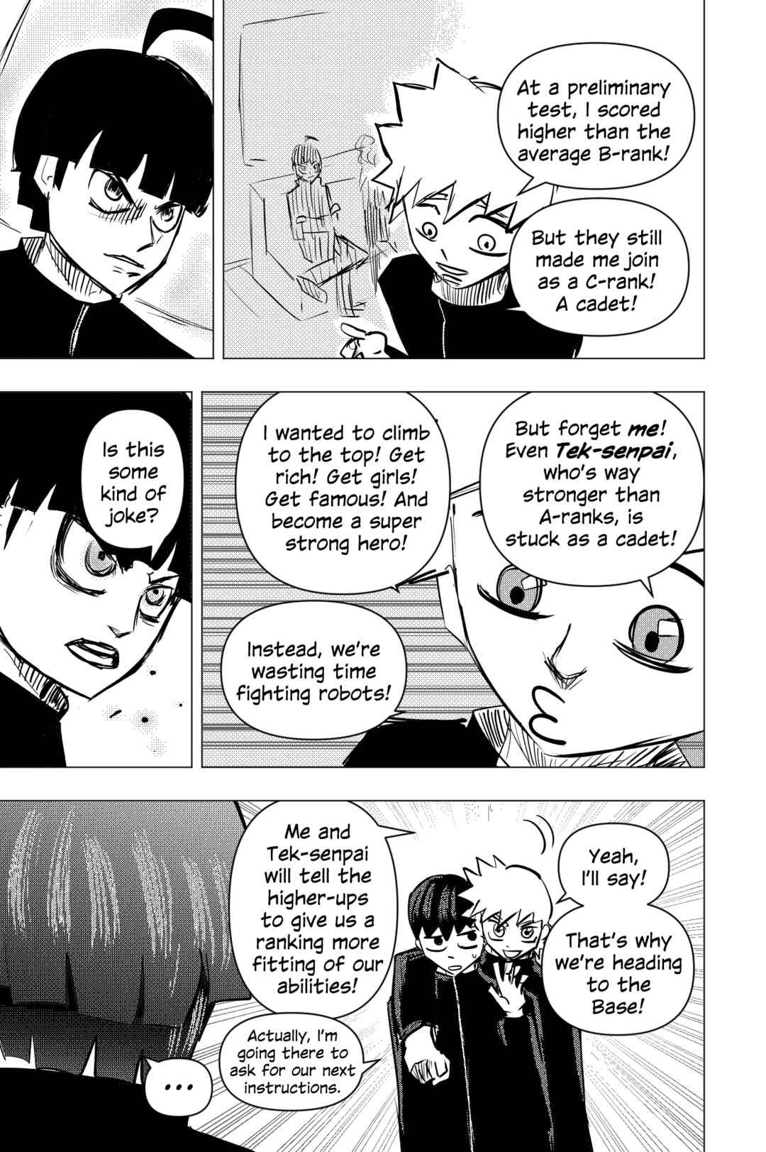 TEKNO: Sci-Fi Shonen Manga! Chapter 30 - Page 5