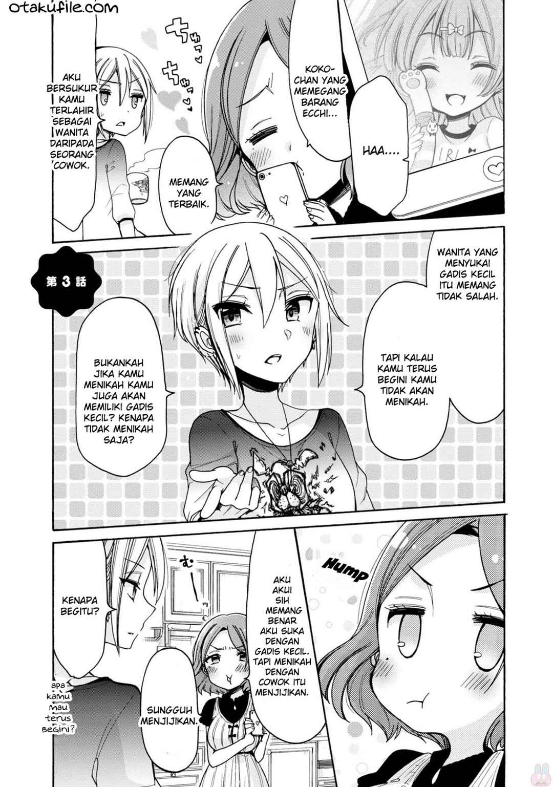 Onee-san wa Joshi Shougakusei ni Kyoumi ga arimasu Chapter 3 - Page 1