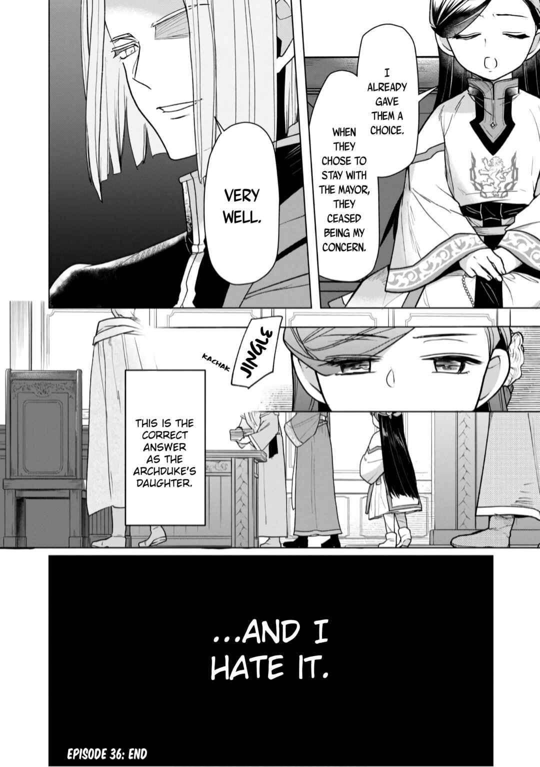 Honzuki no Gekokujou: Shisho ni Naru tame ni wa Shudan o Erandeiraremasen—Dai-3 Bu: Ryouchi ni Hon o Hirogeyou! Chapter 36 - Page 27