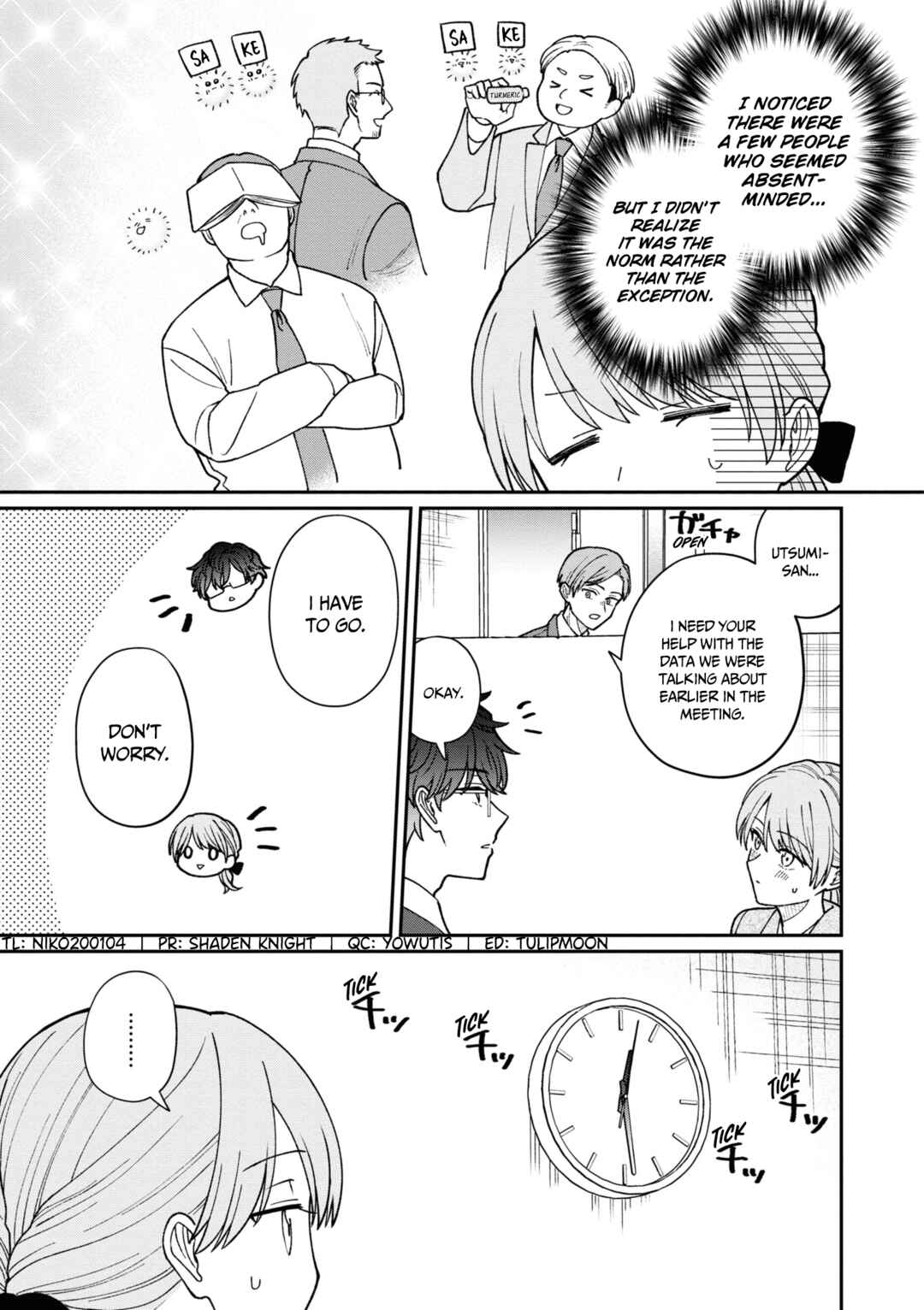 Kuuki ga "Yomeru" Shinnyuu Shain to Buaisou na Senpai Chapter 40 - Page 4