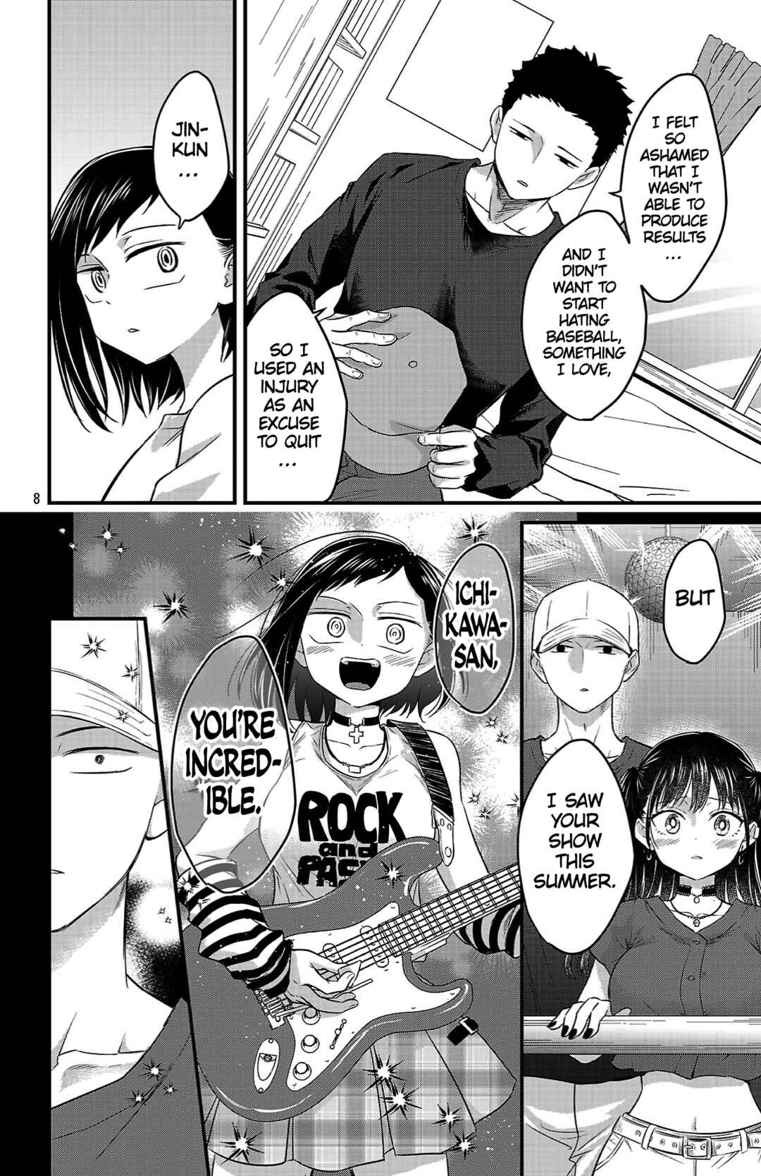 Boku no Kokoro no Yabai Yatsu: Love Comedy ga Hajimaranai Chapter 11 - Page 8