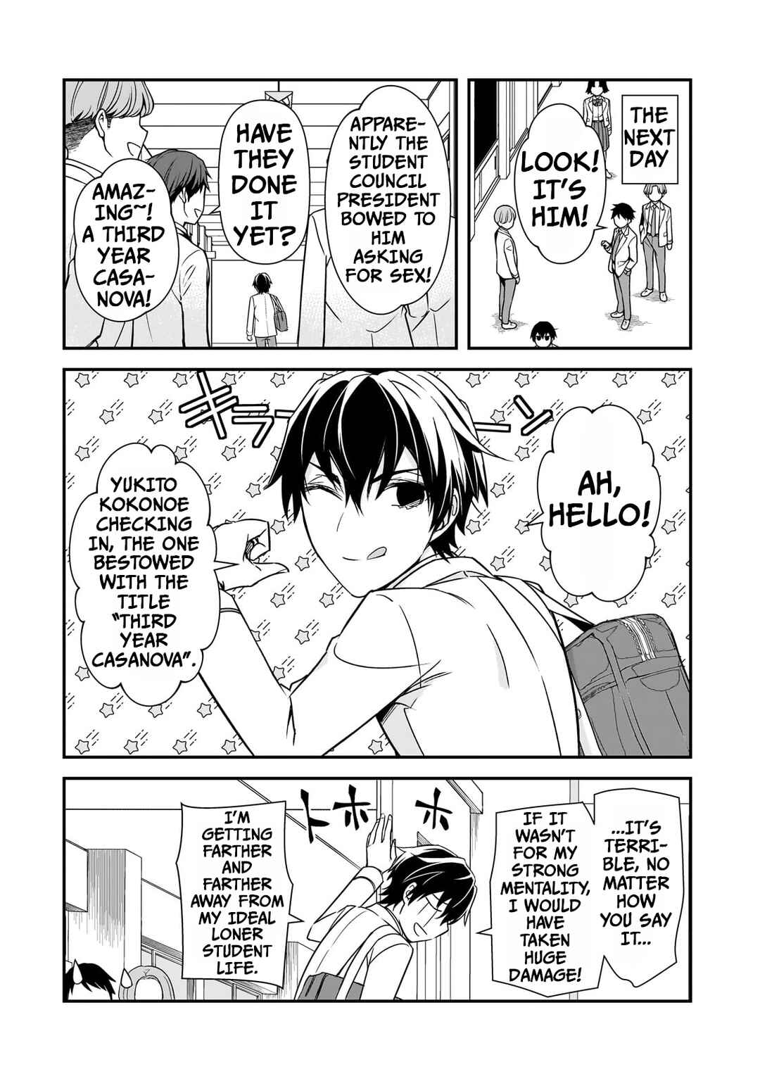 Ore ni Trauma wo Ataeta Joshi-tachi ga Chirachira Mitekuru kedo, Zannen desuga Teokure desu Chapter 9 - Page 11
