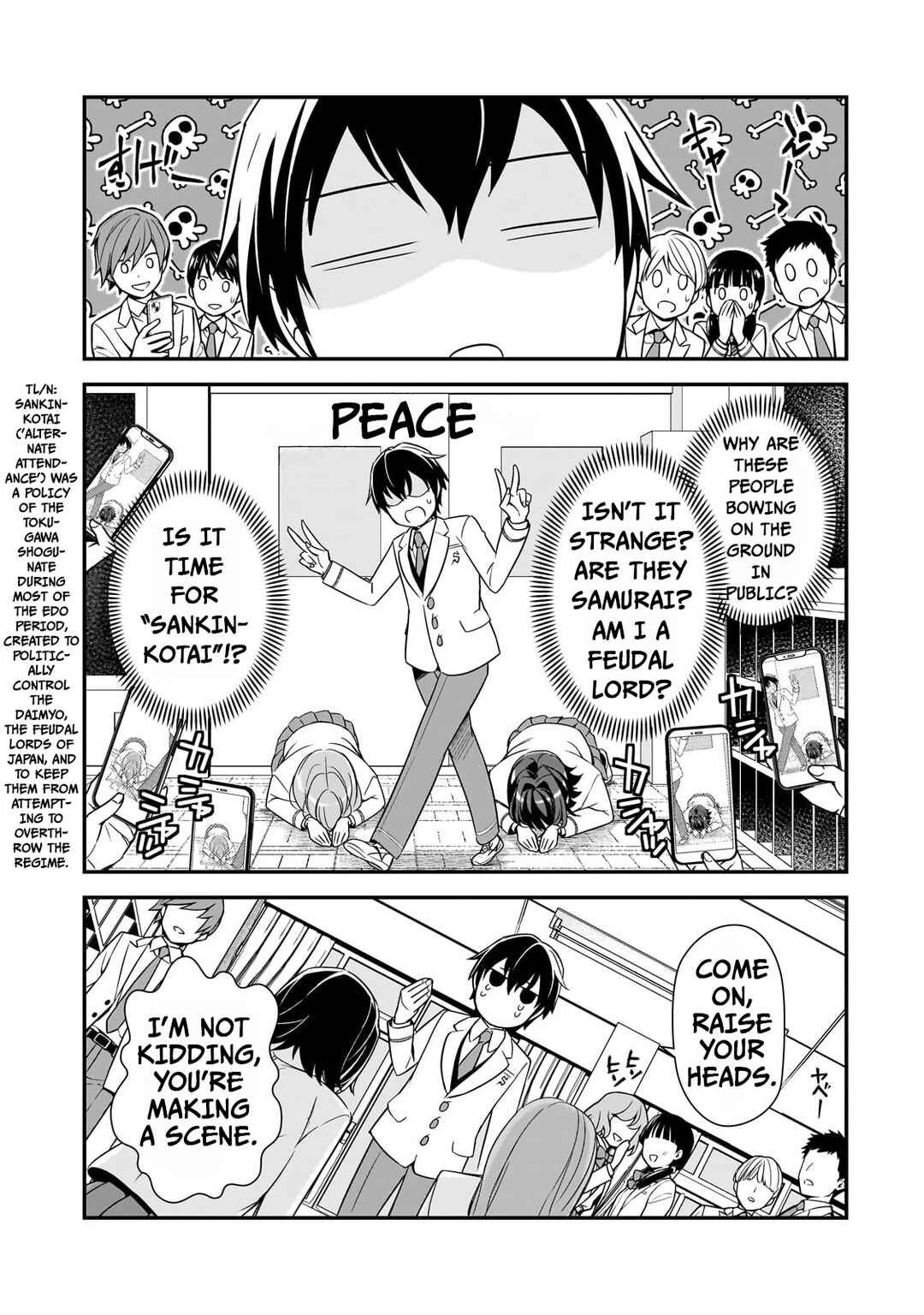 Ore ni Trauma wo Ataeta Joshi-tachi ga Chirachira Mitekuru kedo, Zannen desuga Teokure desu Chapter 9 - Page 4