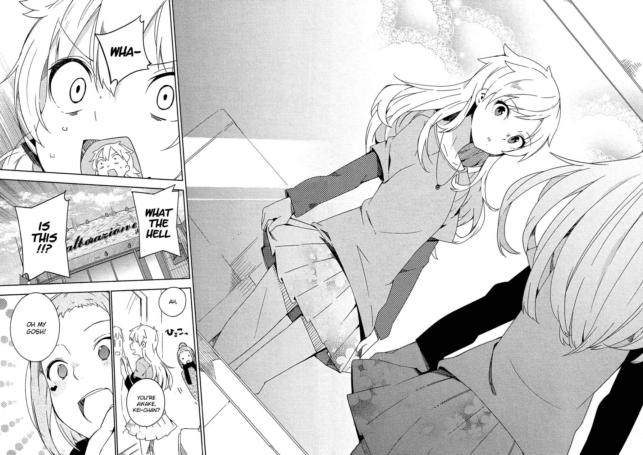 Ookami Shounen wa Kyou mo Uso wo Kasaneru Chapter 1 - Page 34