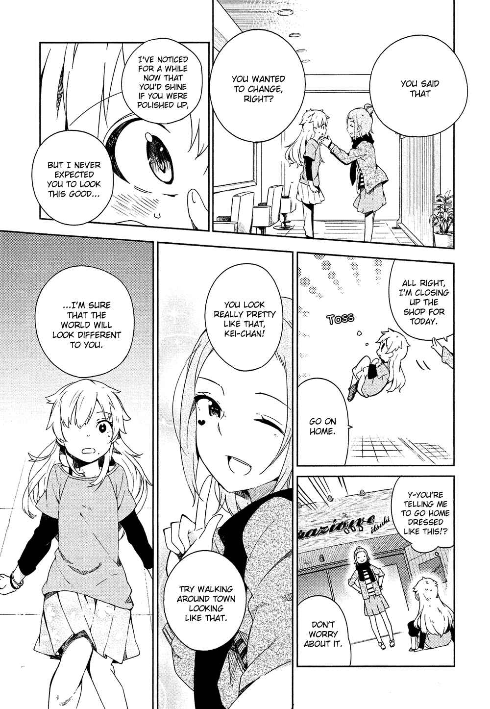Ookami Shounen wa Kyou mo Uso wo Kasaneru Chapter 1 - Page 36