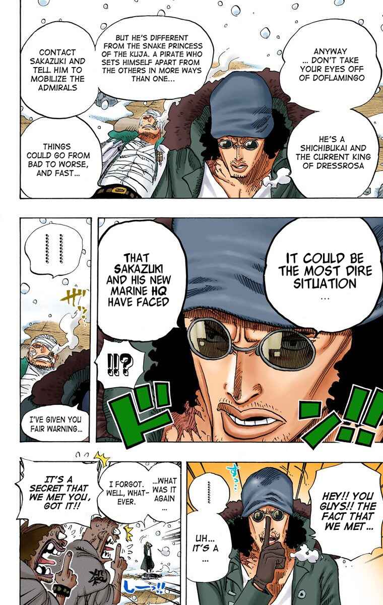 One Piece (Official Colored) Chapter 699 - Page 10