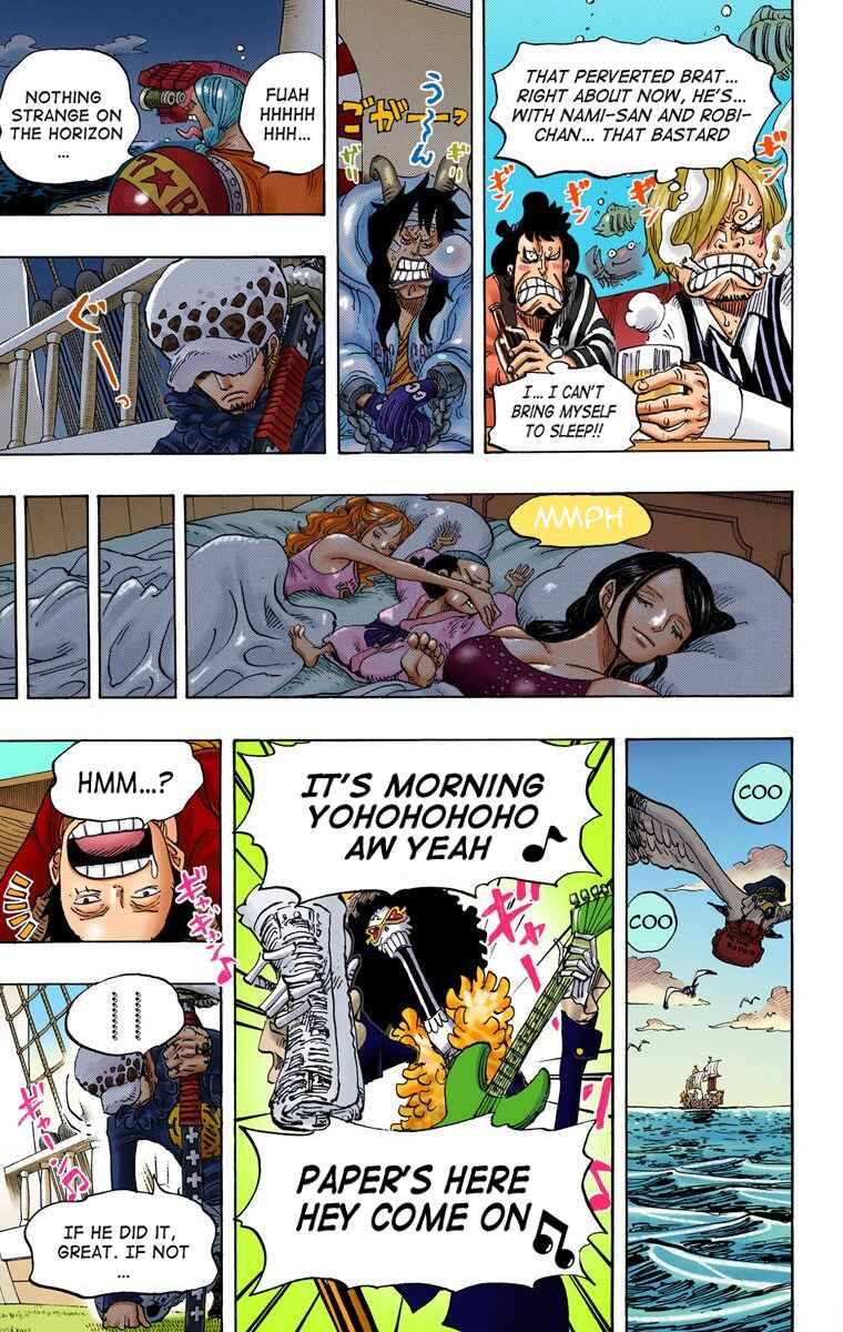 One Piece (Official Colored) Chapter 699 - Page 15