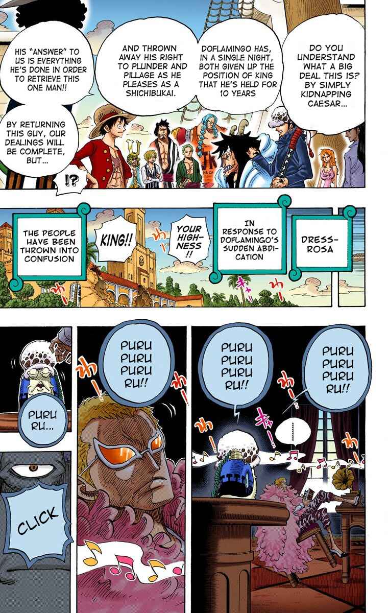 One Piece (Official Colored) Chapter 699 - Page 19
