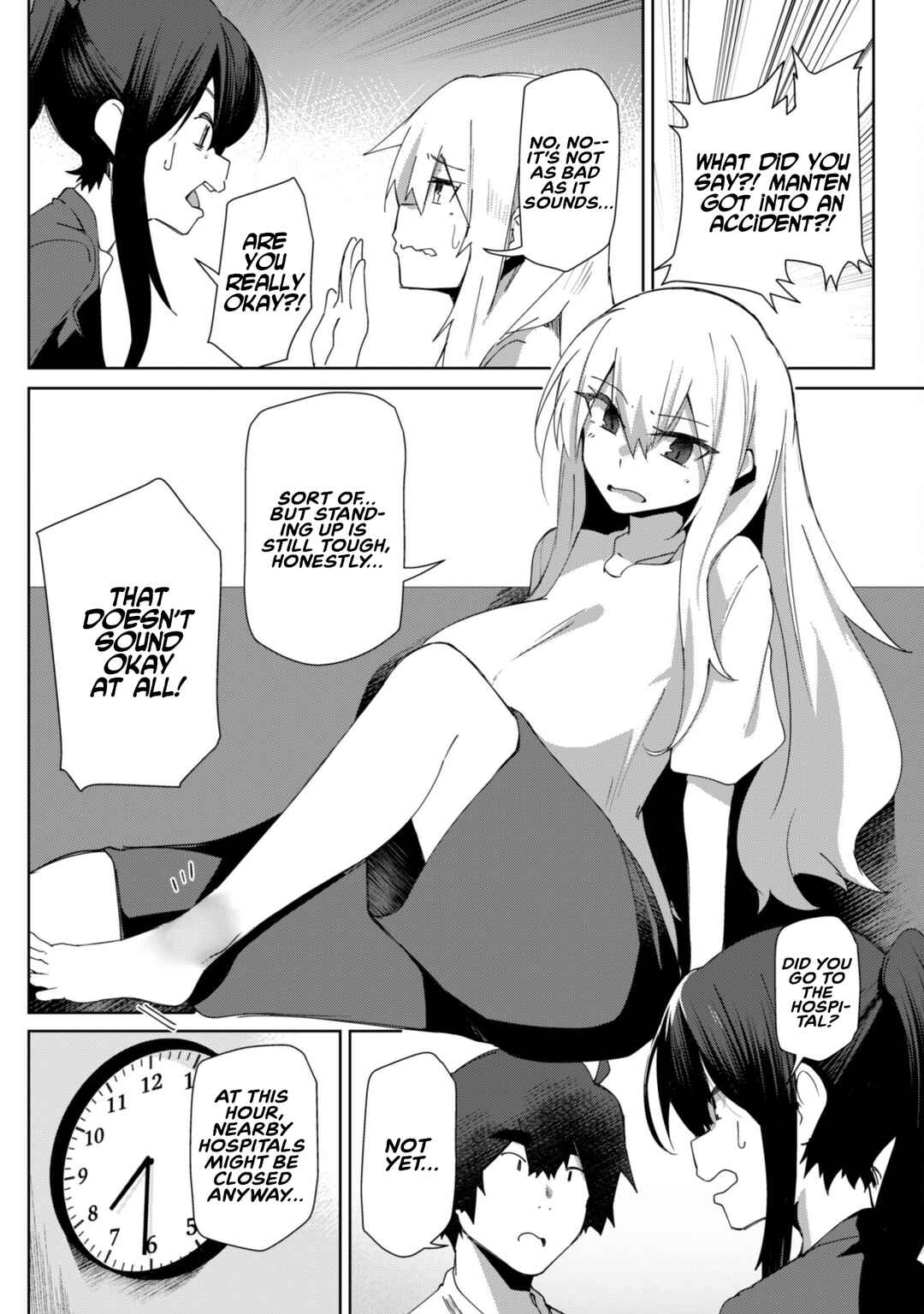 Mainichi Ie ni Kuru Gal ga Kyorikan Zero Demo Yasashiku nai Chapter 10 - Page 4