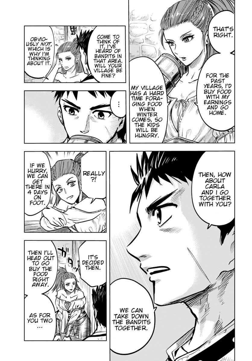 Oukoku e Tsuzuku Michi - Dorei Kenshi no Nariagari Harem Life Chapter 7.1 - Page 3