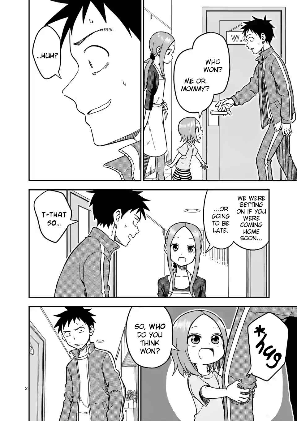 Karakai Jouzu no (Moto) Takagi-san Chapter 134 - Page 2