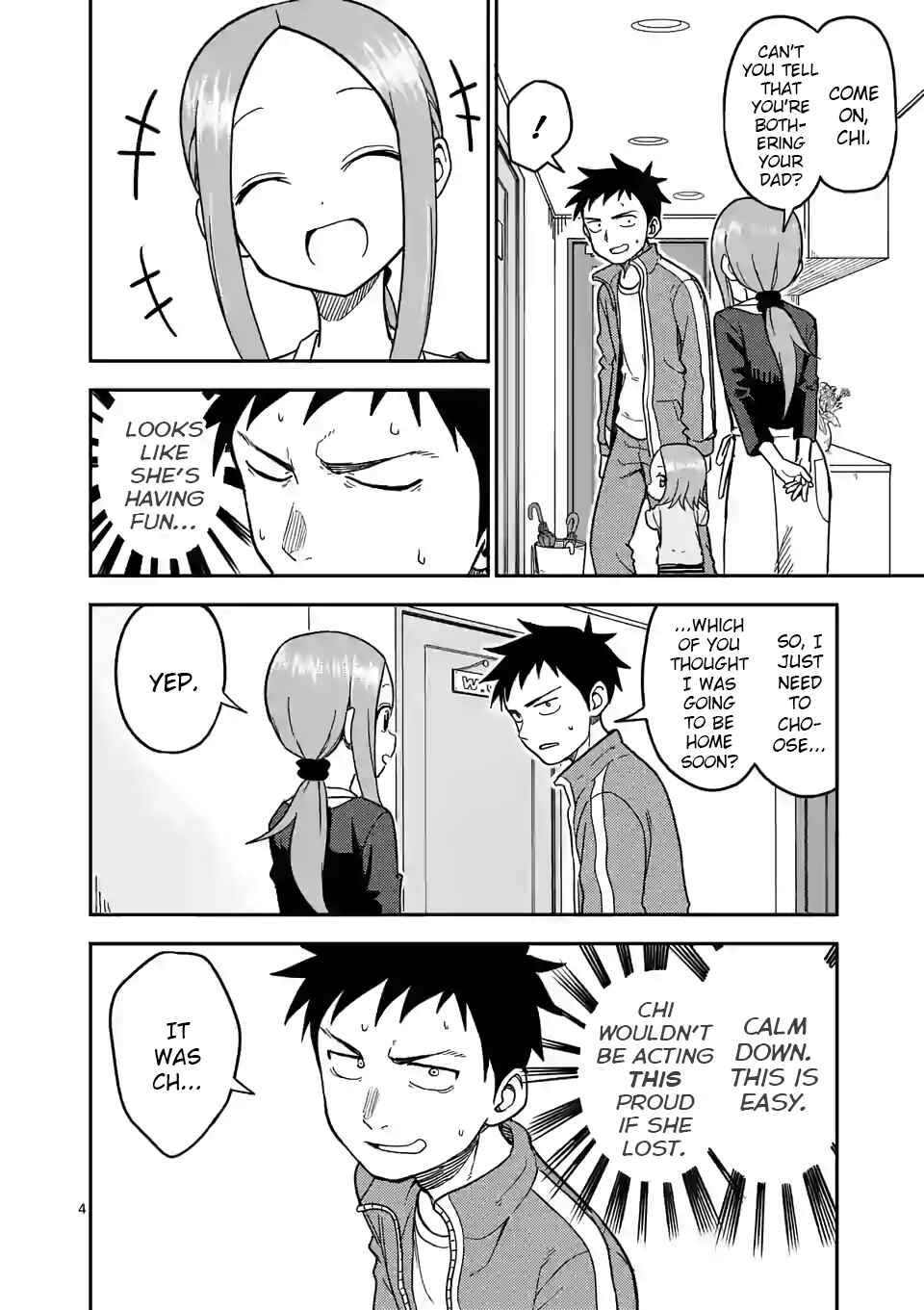 Karakai Jouzu no (Moto) Takagi-san Chapter 134 - Page 4