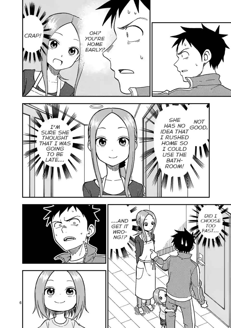 Karakai Jouzu no (Moto) Takagi-san Chapter 134 - Page 6
