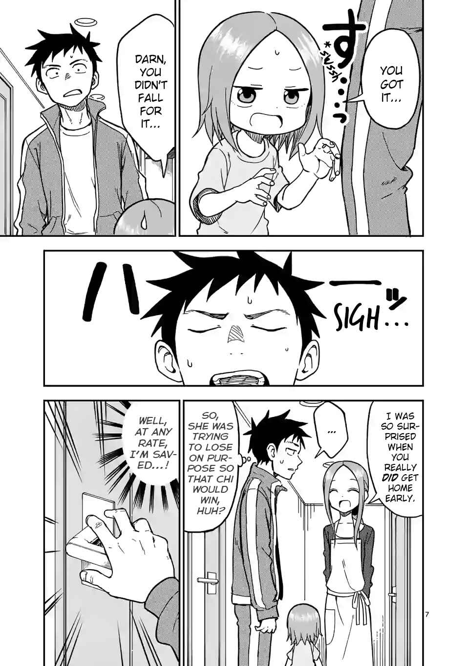 Karakai Jouzu no (Moto) Takagi-san Chapter 134 - Page 7