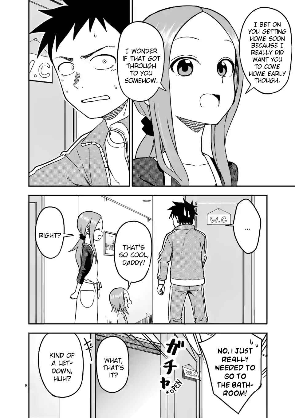 Karakai Jouzu no (Moto) Takagi-san Chapter 134 - Page 8