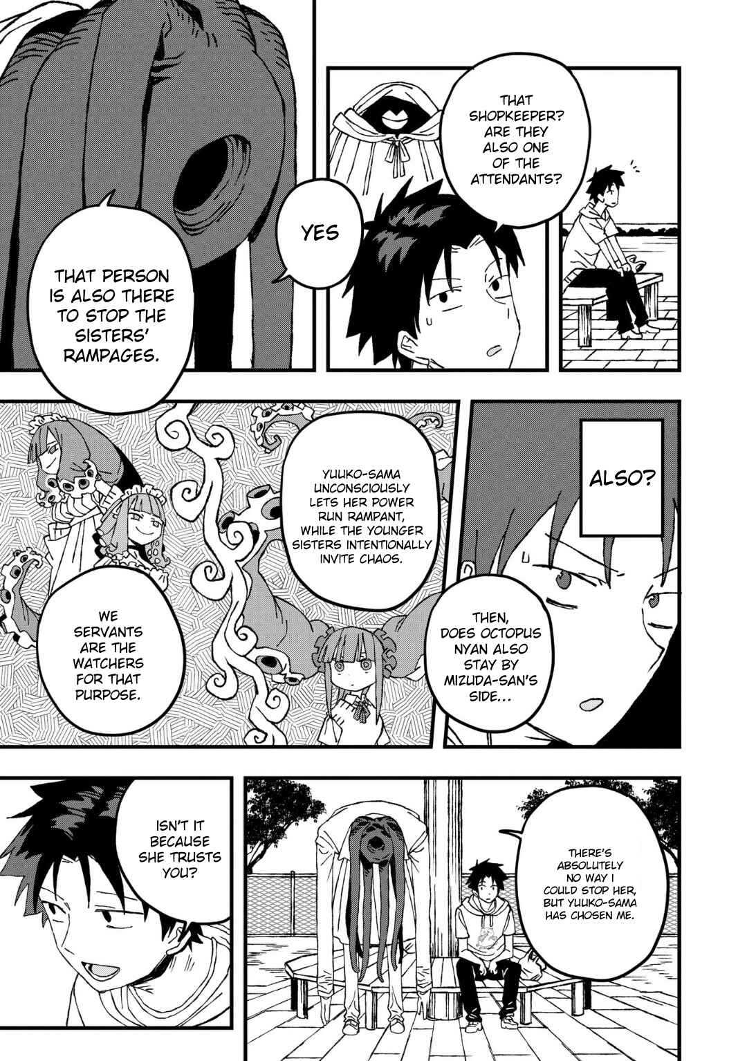 Mizudako-chan kara wa Nigerarenai! Chapter 24 - Page 13