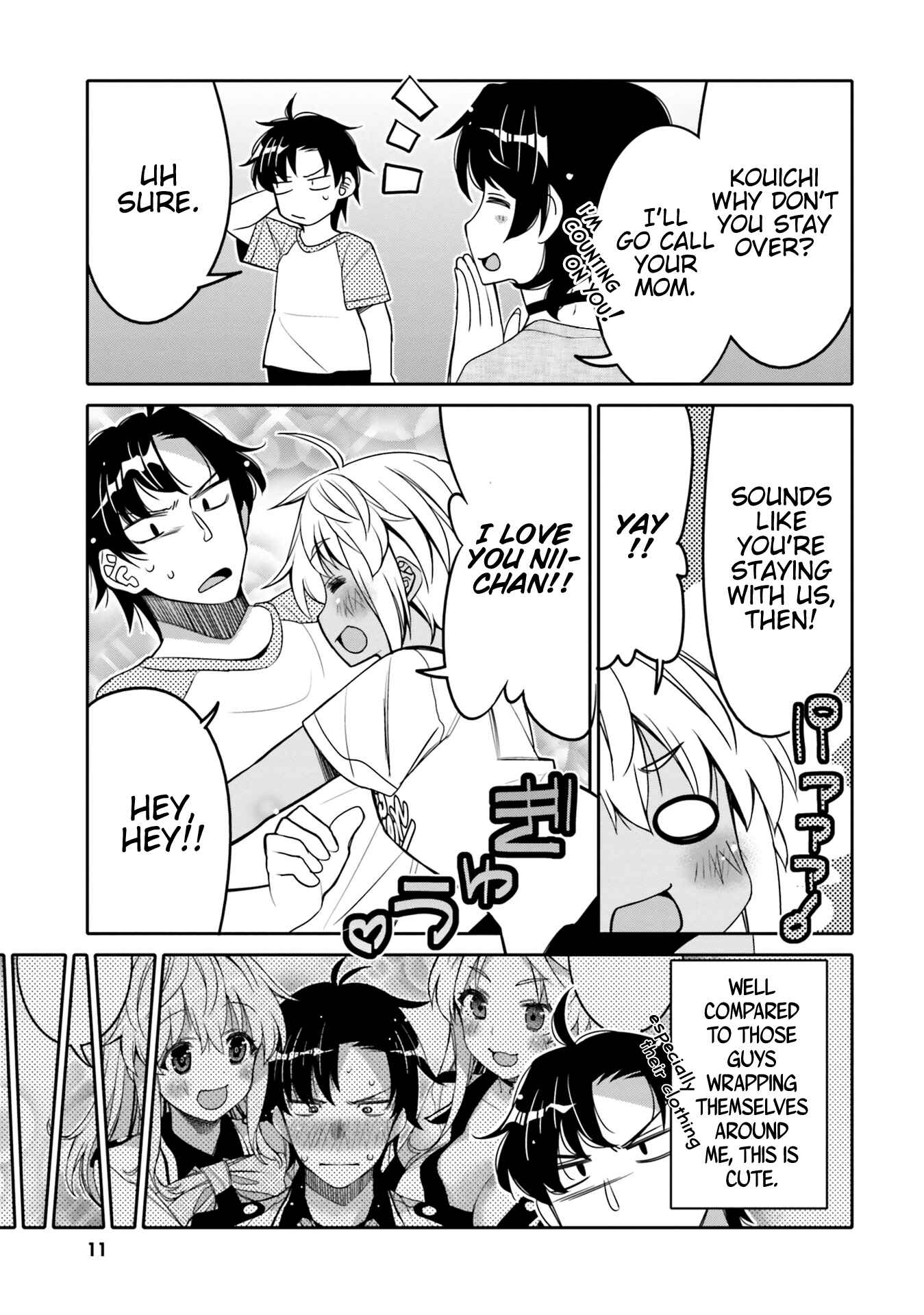 Ore no  Tomodachi ♂♀ ga Kawaisugite Komaru! Chapter 13 - Page 10