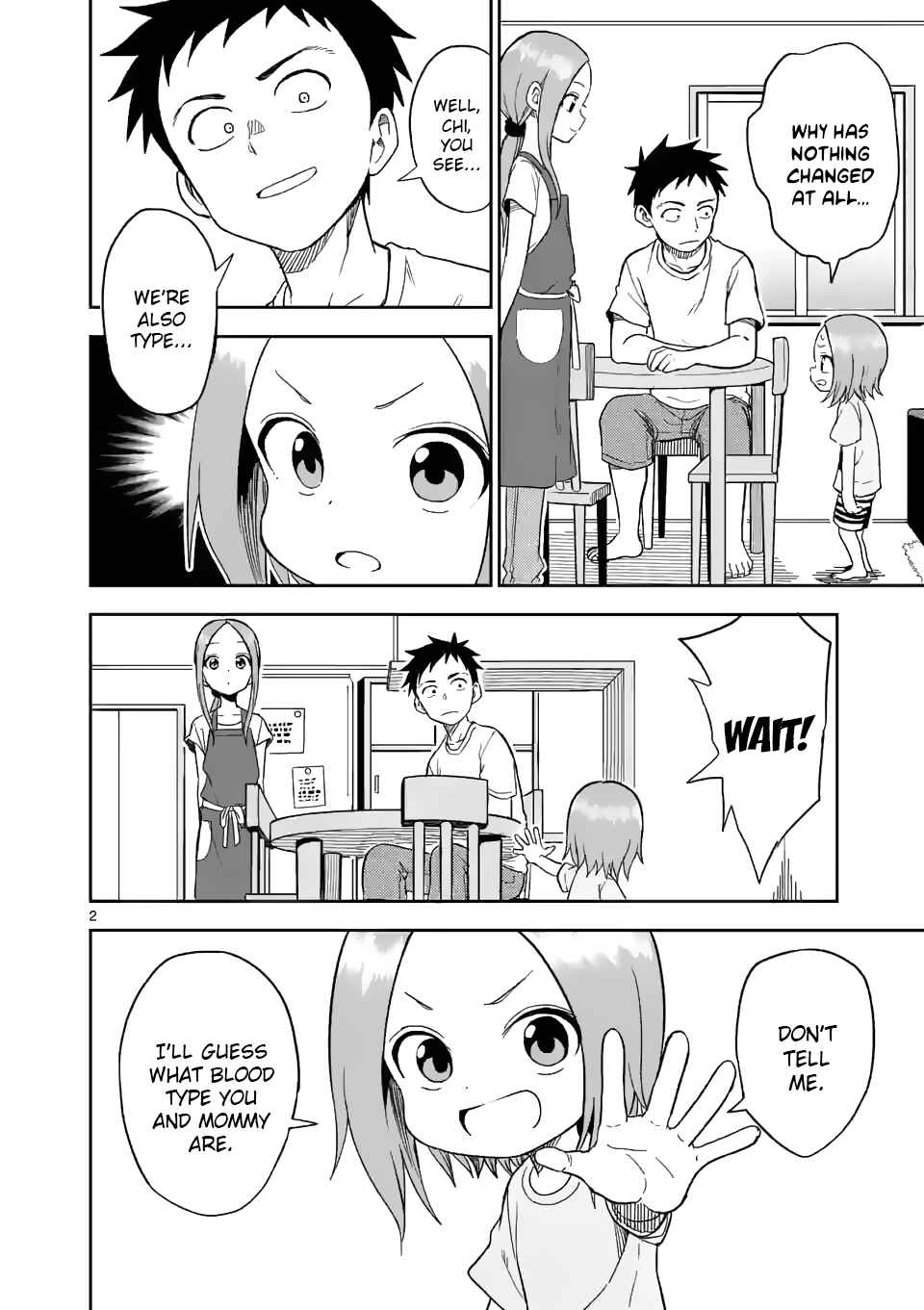 Karakai Jouzu no (Moto) Takagi-san Chapter 155 - Page 2