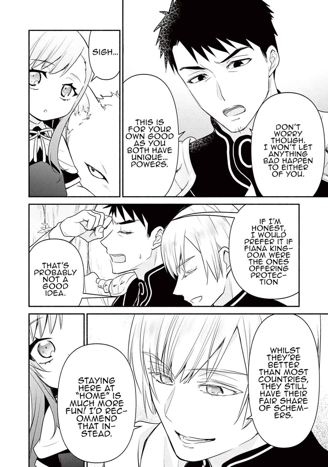 Tensei Youjo.: Shinjuu to Ouji to, Saikyou no Oji-san Youhei-dan no Naka de Ikiru Chapter 3 - Page 7