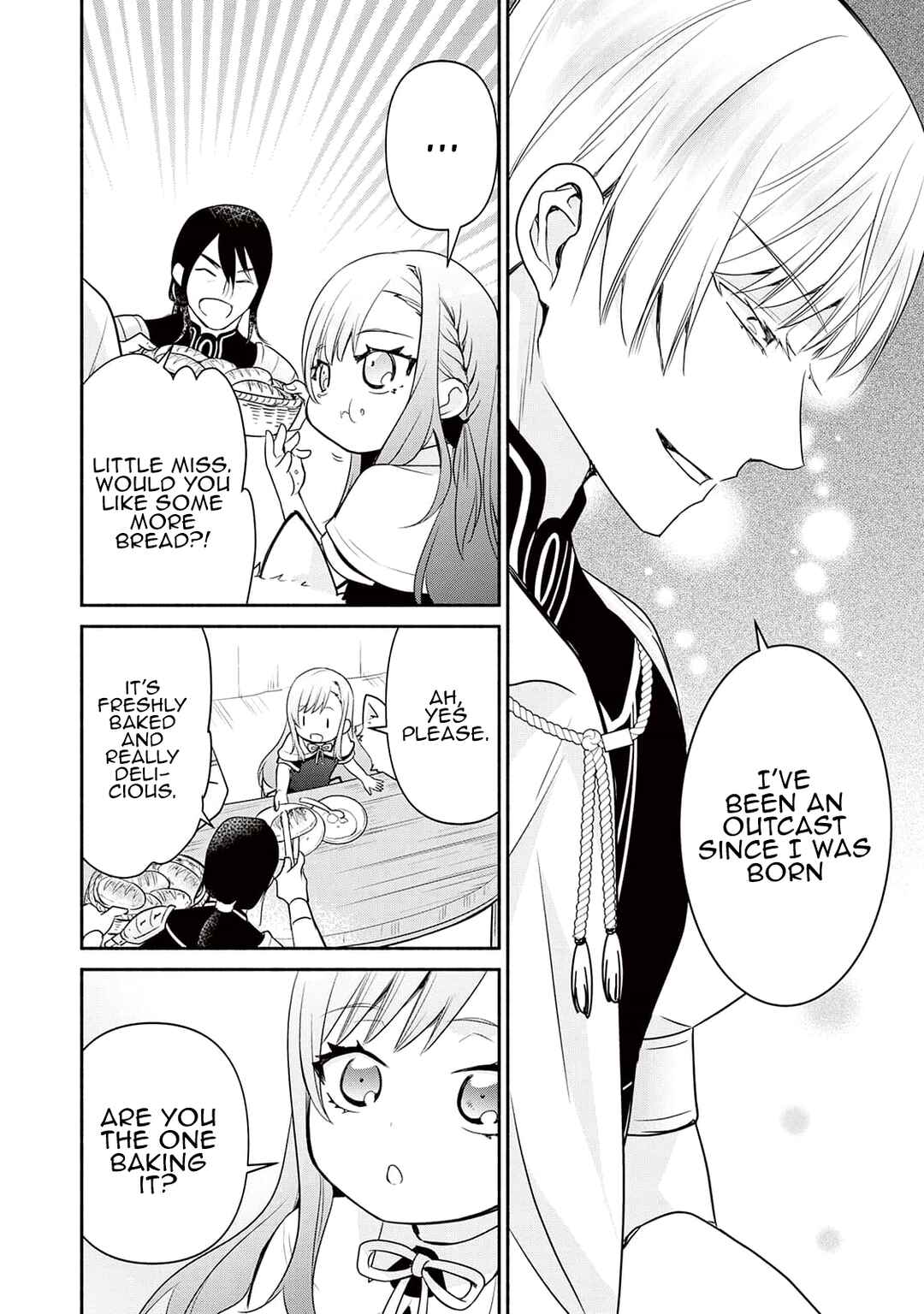 Tensei Youjo.: Shinjuu to Ouji to, Saikyou no Oji-san Youhei-dan no Naka de Ikiru Chapter 3 - Page 9