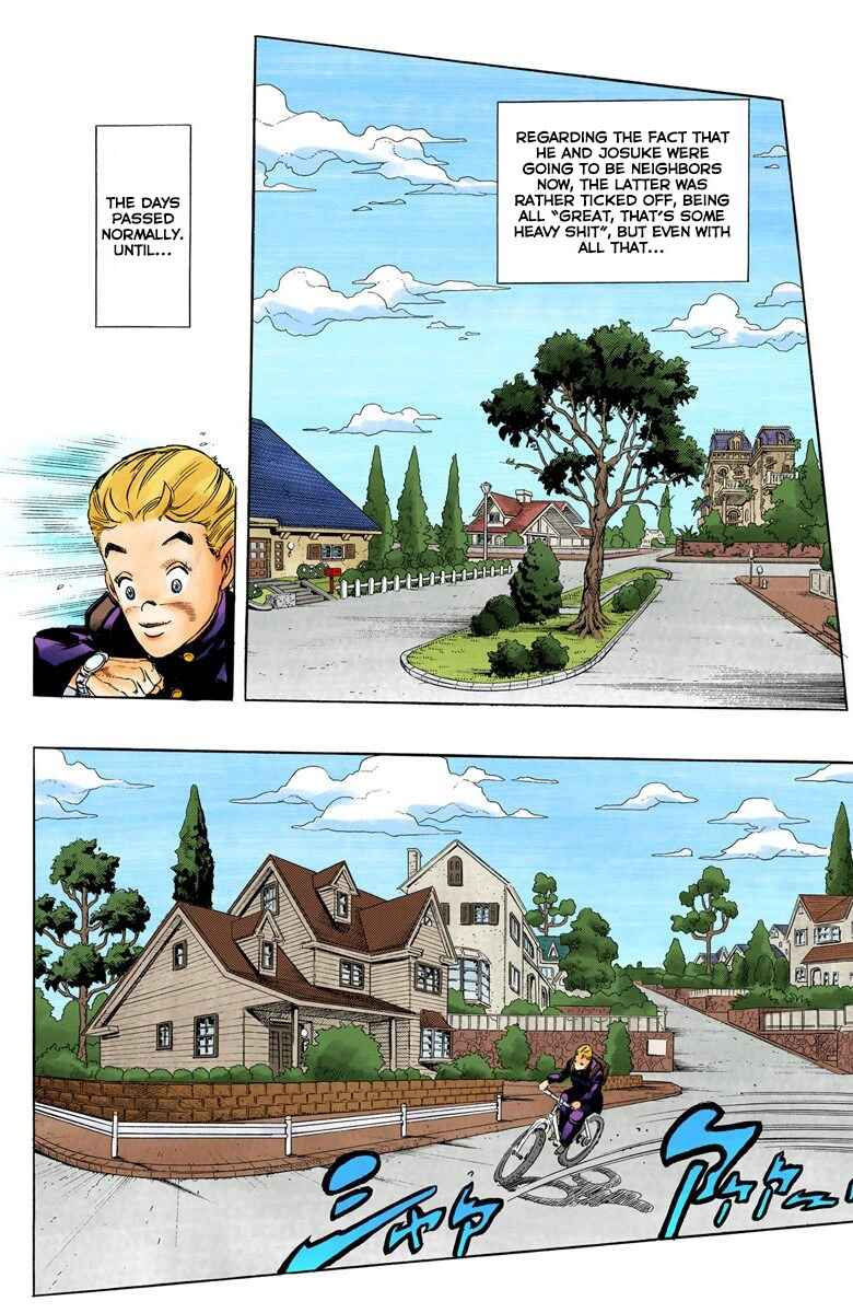 JoJo no Kimyou na Bouken: Part 4 - Diamond wa Kudakenai Color-ban Chapter 19 - Page 10