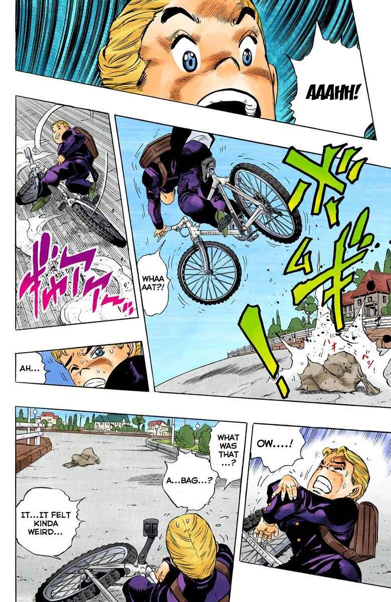 JoJo no Kimyou na Bouken: Part 4 - Diamond wa Kudakenai Color-ban Chapter 19 - Page 12