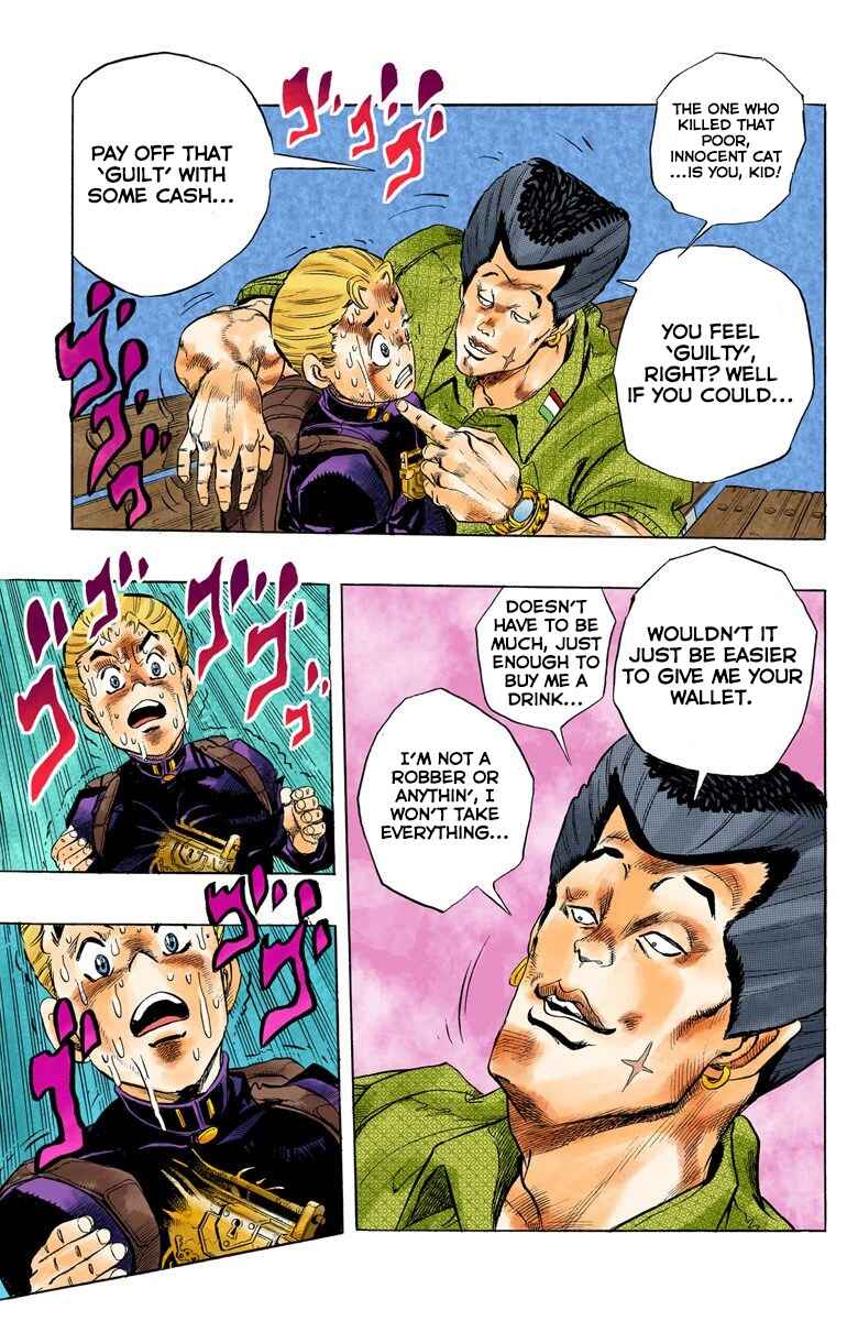 JoJo no Kimyou na Bouken: Part 4 - Diamond wa Kudakenai Color-ban Chapter 19 - Page 19