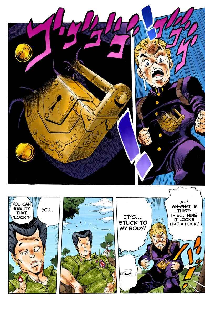 JoJo no Kimyou na Bouken: Part 4 - Diamond wa Kudakenai Color-ban Chapter 19 - Page 20