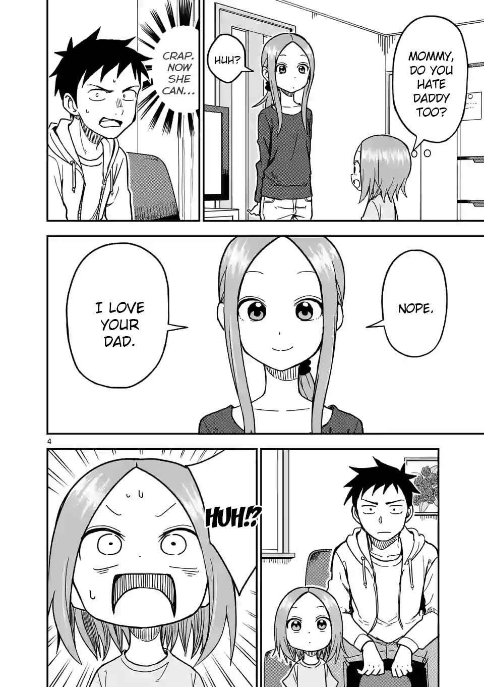 Karakai Jouzu no (Moto) Takagi-san Chapter 130 - Page 4