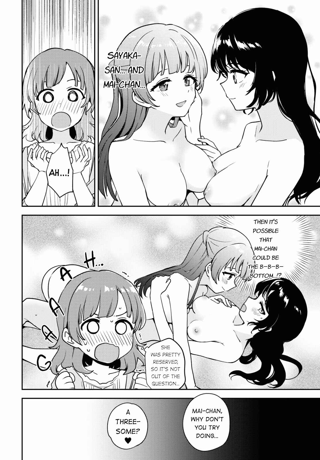 Asumi-chan wa Les Fuuzoku ni Kyoumi ga Arimasu! Chapter 8 - Page 34